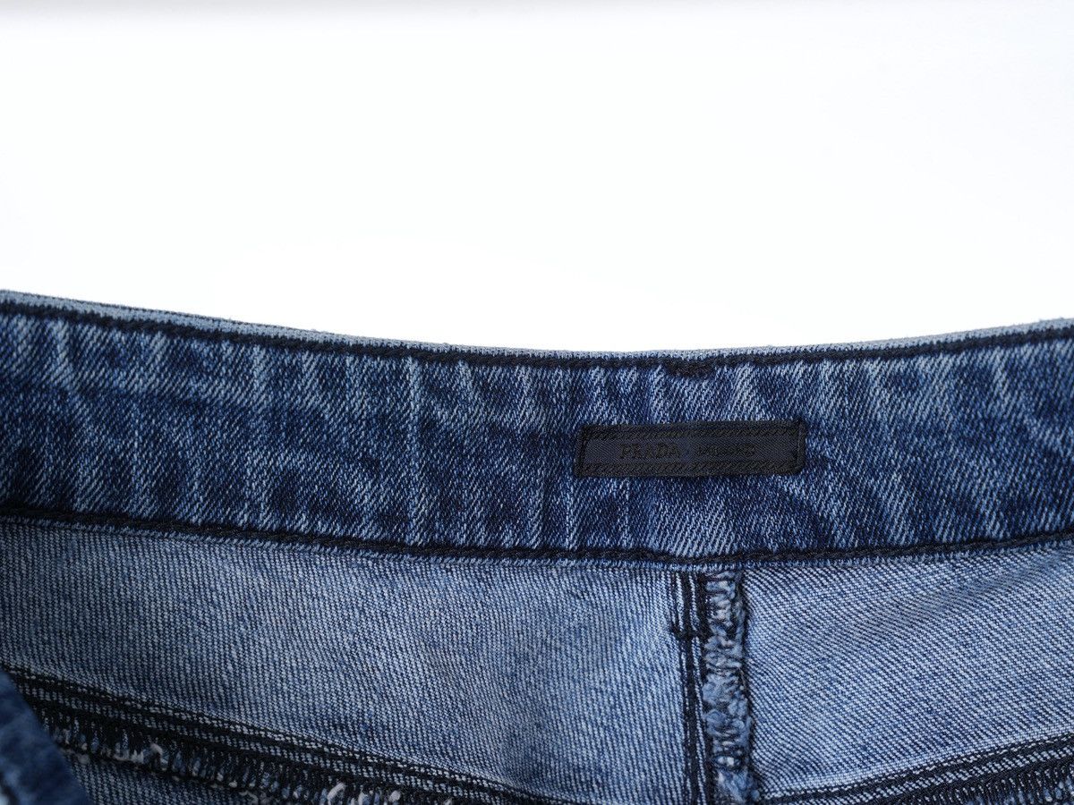 Prada PRADA VINTAGE WMNS DENIM JEANS PANTS Size 29" - 4 Thumbnail