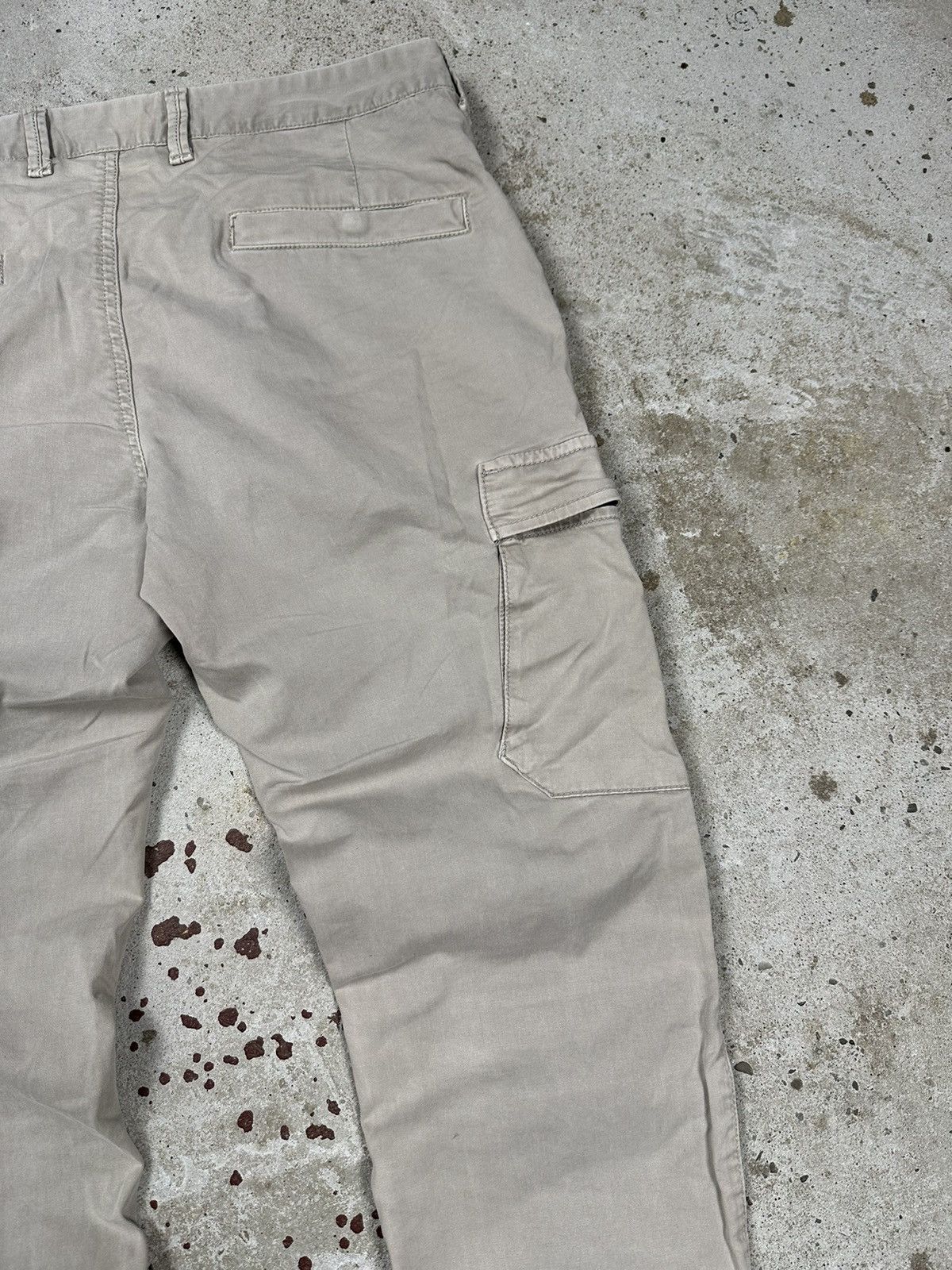 Massimo Osti × Stone Island Stone Island Beige Cargo Pants Type SK Size US 32 / EU 48 - 19 Thumbnail