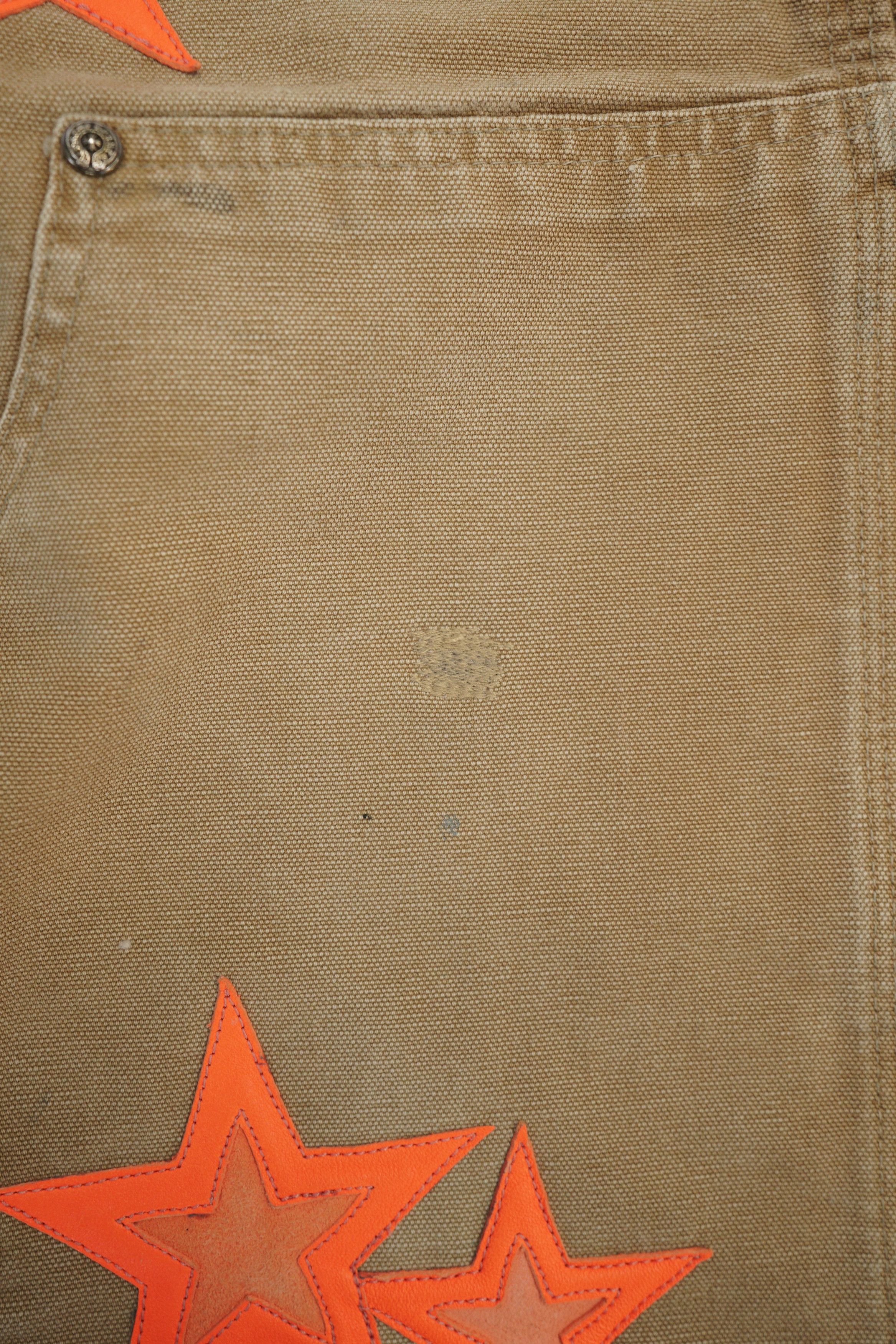Chrome Hearts Chrome Hearts Las Vegas Orange Cheetah Star Carpenter Pants Size US 28 / EU 44 - 11 Thumbnail
