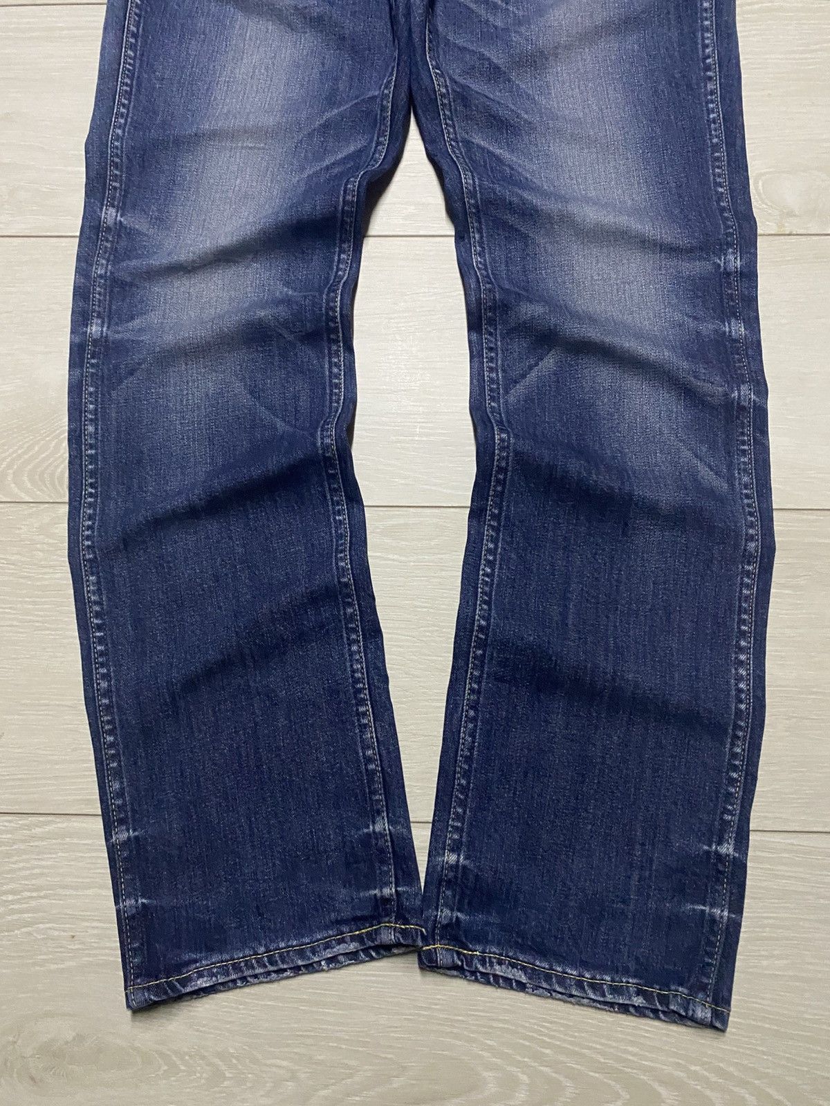 TMT Vintage Japanese TMT Faded Wash Straight Slim Jeans Size US 32 / EU 48 - 5 Thumbnail