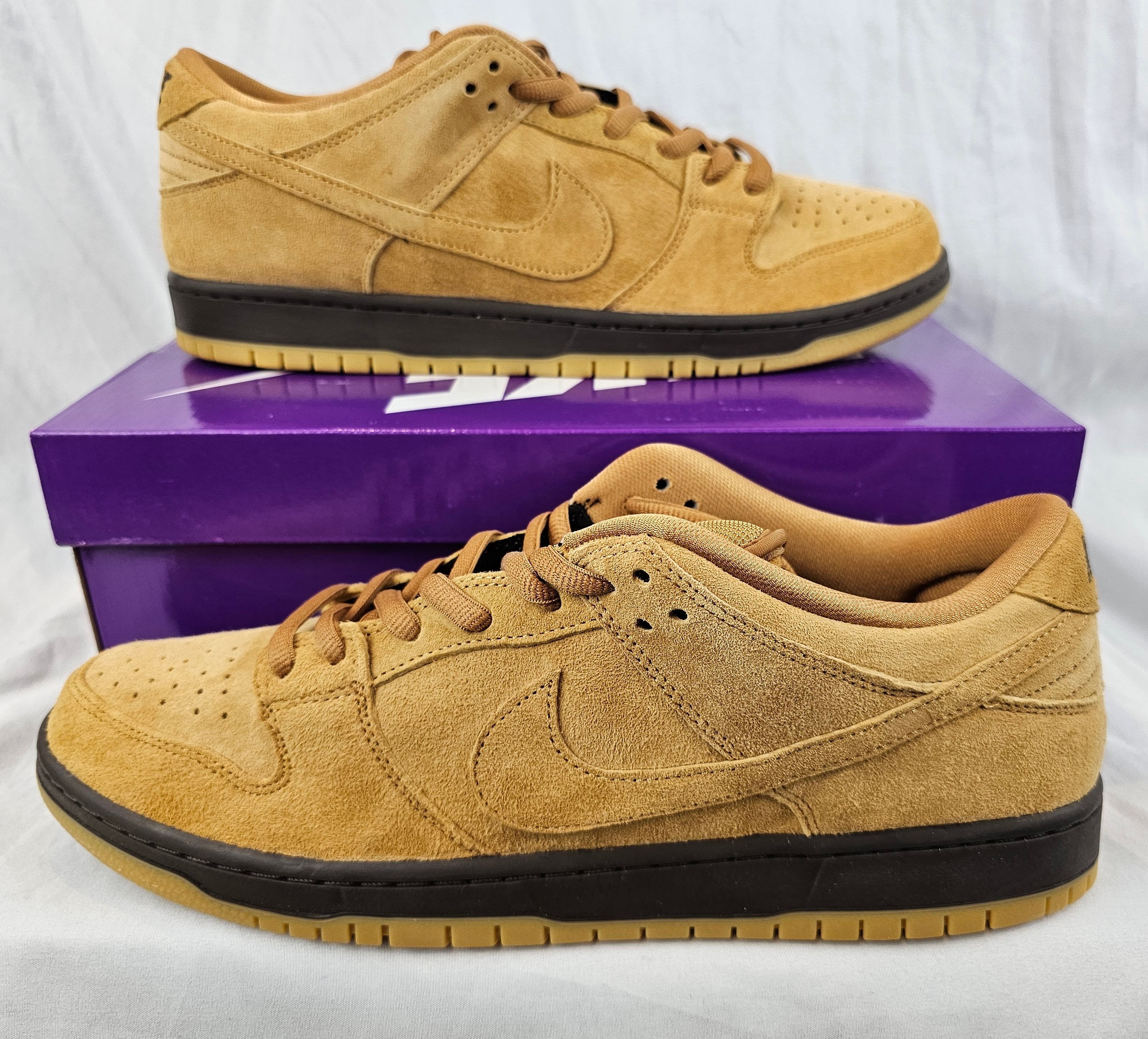 Nike Nike SB Dunk Low Wheat 2023 Brown Gum Men's Size 14 US NEW Size US 14 / EU 47 - 2 Thumbnail
