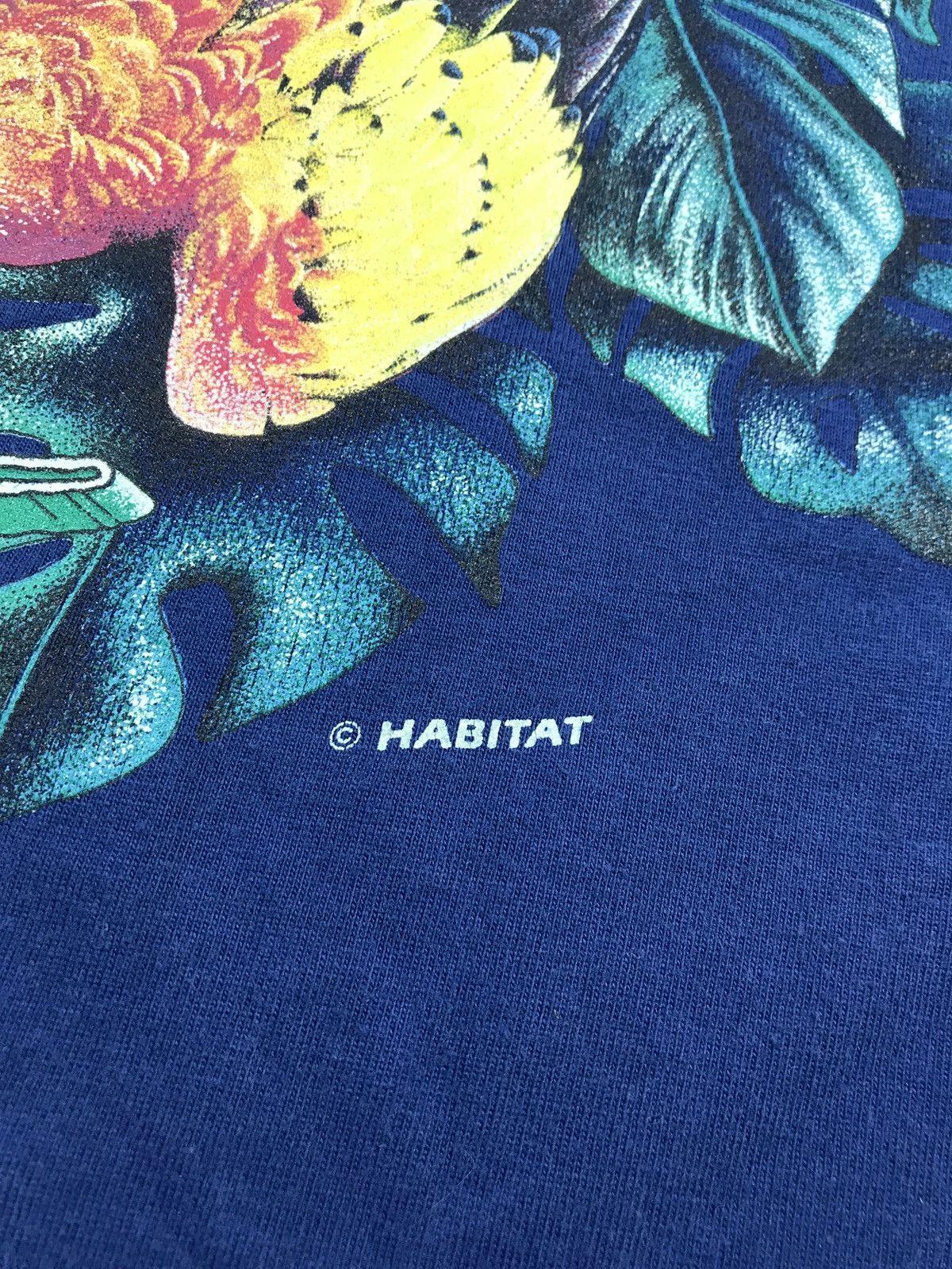 Habitat × Vintage Vintage 90s Habitat Animal Rare T Shirt Size US L / EU 52-54 / 3 - 12 Thumbnail