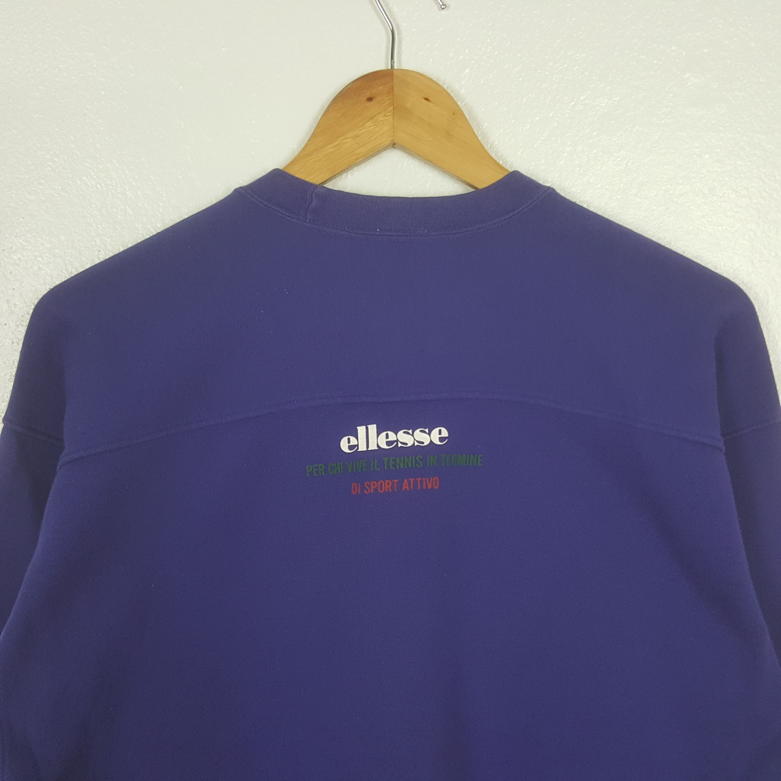 Ellesse Vintage Ellesse Embroidery Logo Sweatshirt C313N5 Size US S / EU 44-46 / 1 - 4 Thumbnail