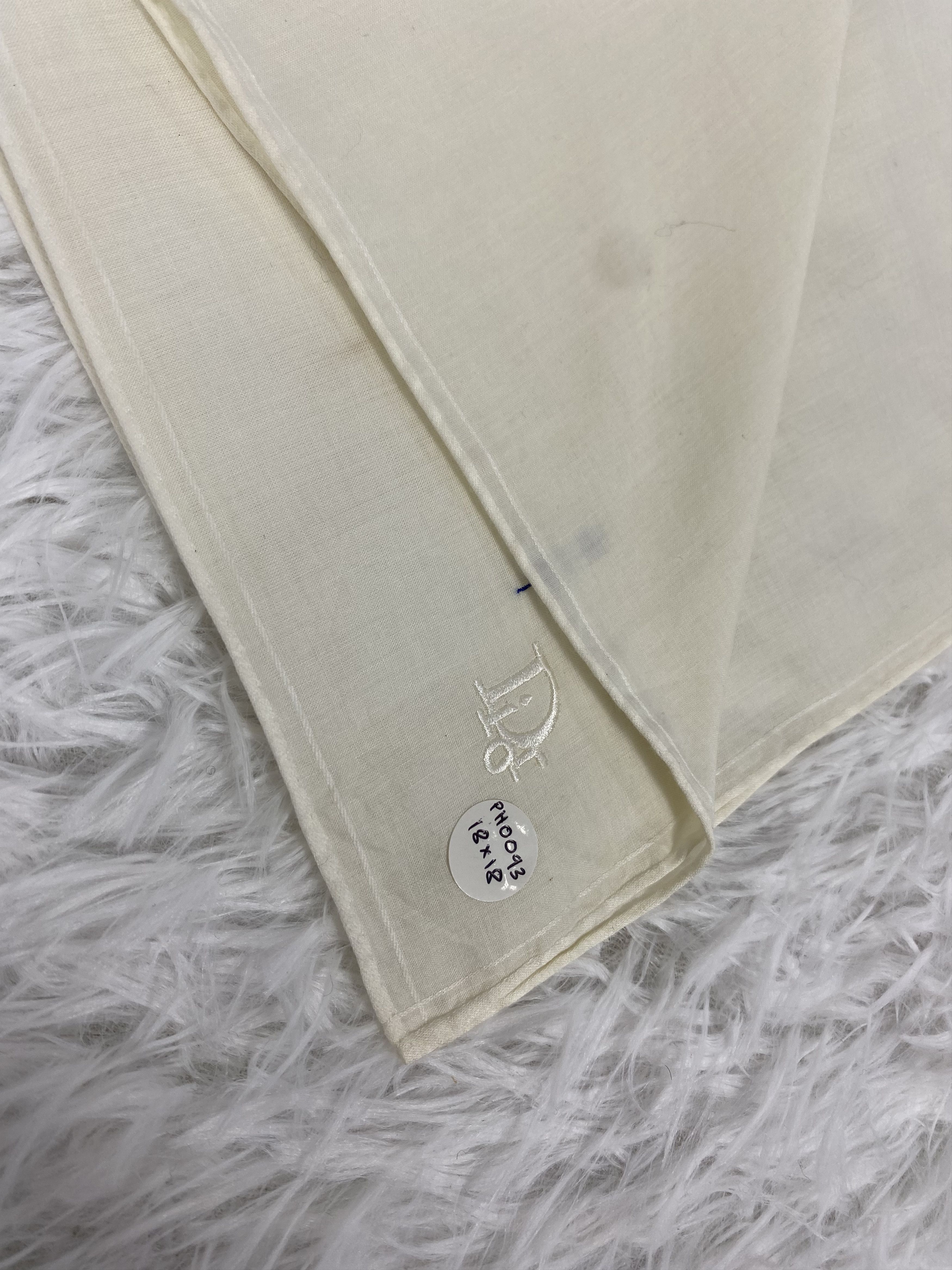 Vintage Vintage Christian Dior Handkerchief PH0093 Size ONE SIZE - 2 Thumbnail