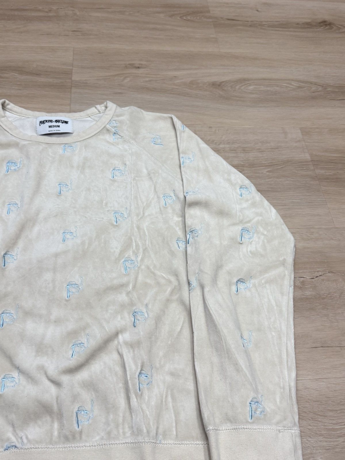 Fucking Awesome Fucking Awesome Smoking Velour Crewneck Size US M / EU 48-50 / 2 - 5 Thumbnail