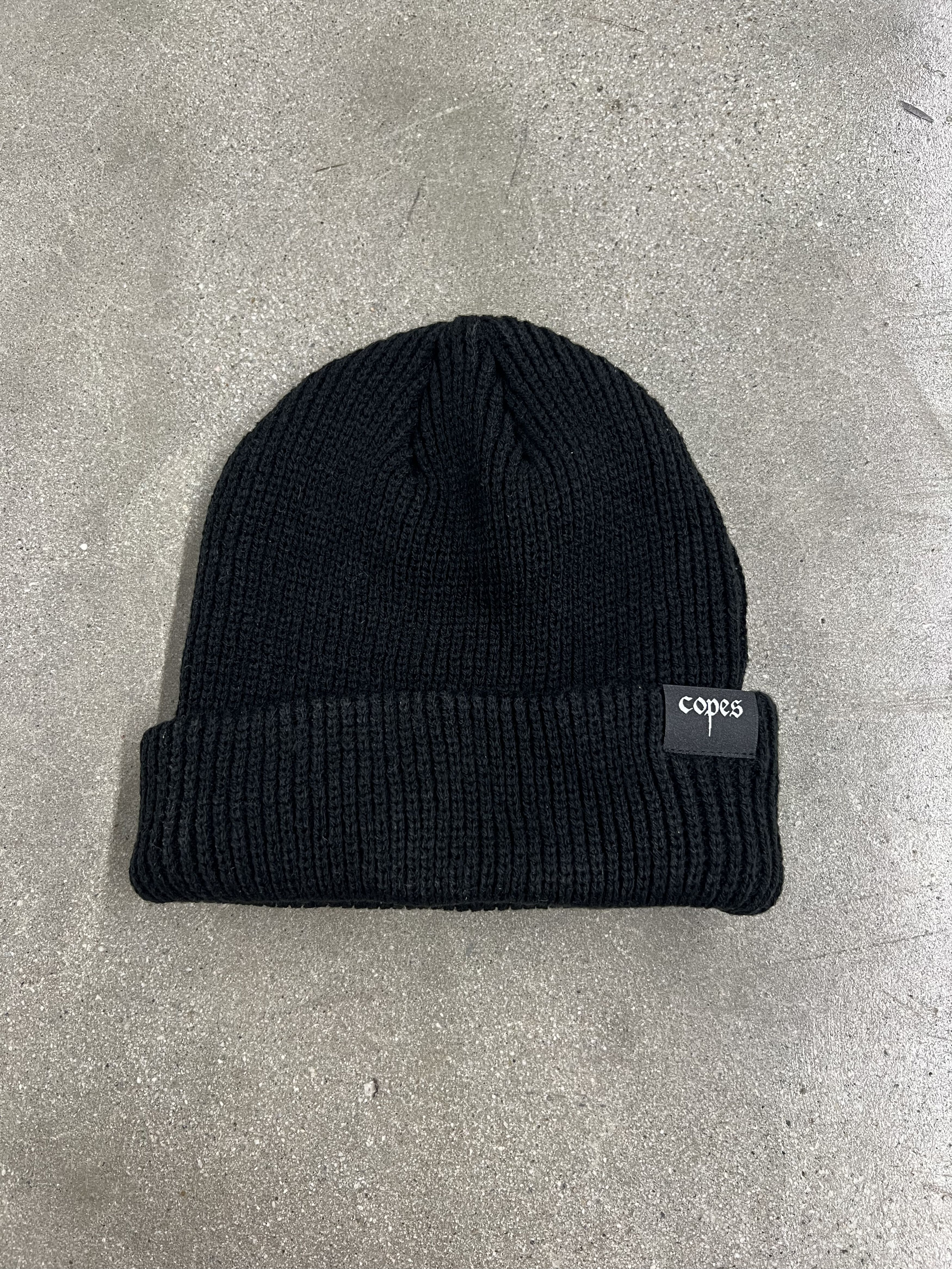 Copes Hivemind Stitched Ribbed Knit Beanie Size ONE SIZE - 2 Thumbnail