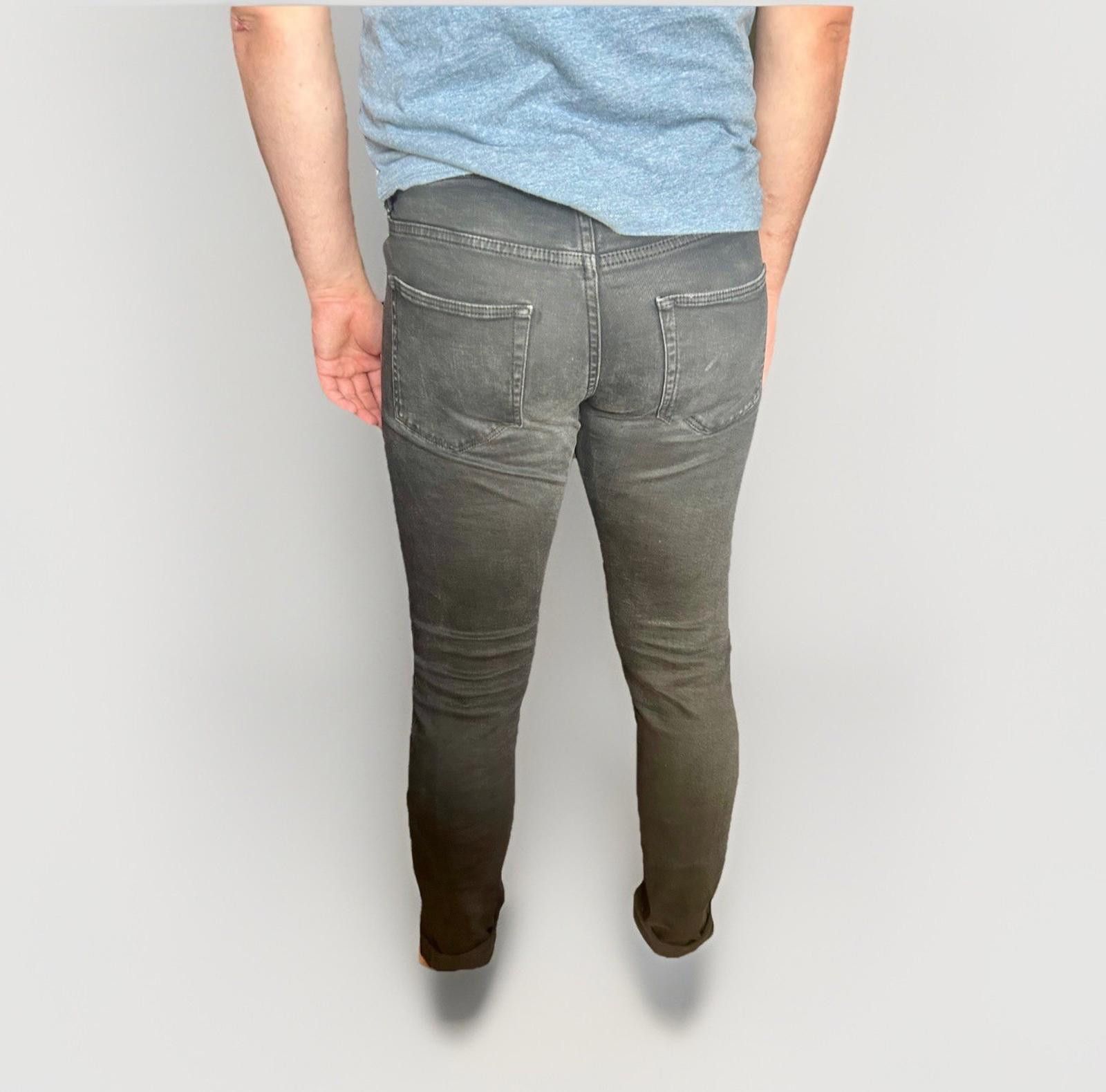 John Elliott John Elliott Slim Fit Black Jeans Made in Japan Men 31x34 Size US 31 - 2 Thumbnail