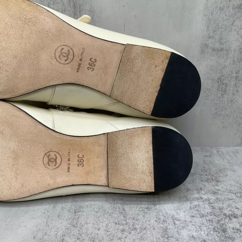 Chanel Chanel Mary Jane Shoes with Diamonds -2505 Size US 6 / IT 36 - 9 Thumbnail