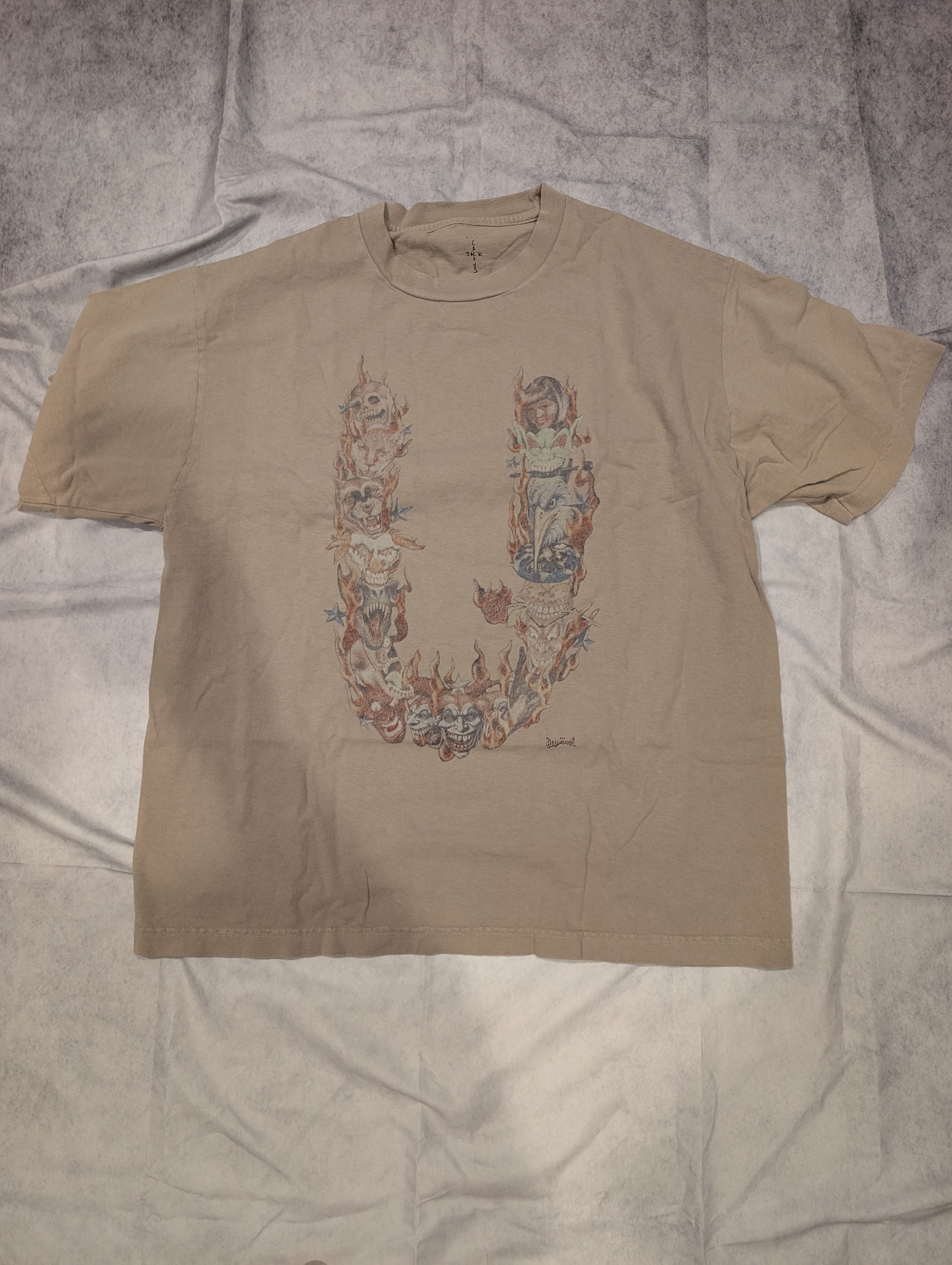 Travis Scott Travis Scott Utopia Relic Tee size Large Size US L / EU 52-54 / 3 - 1 Thumbnail