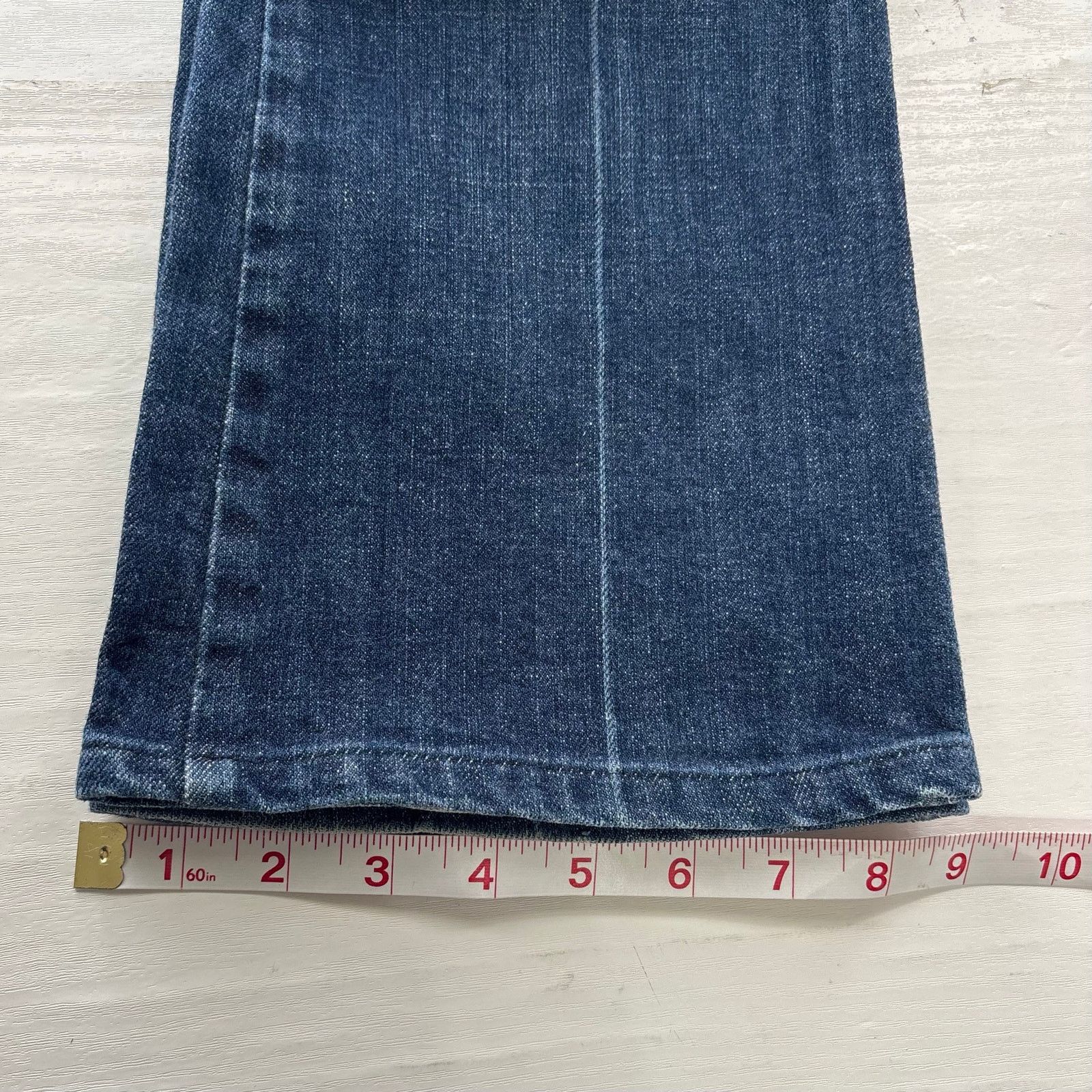 7 For All Mankind 7 For All Mankind A Pocket Bootcut Jeans EU 27 Mid-Rise Size 27" / US 4 / IT 40 - 13 Thumbnail