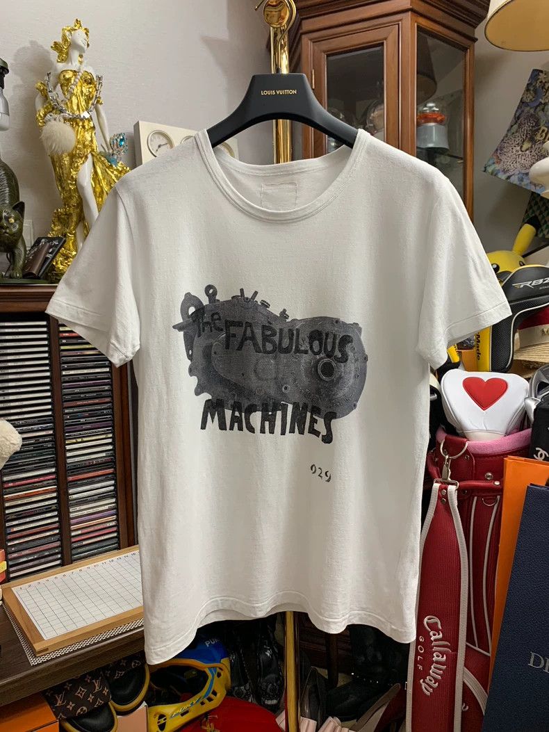 Visvim Visvim Fabulous Machines Graphic T-Shirt Size US M / EU 48-50 / 2 - 1 Thumbnail