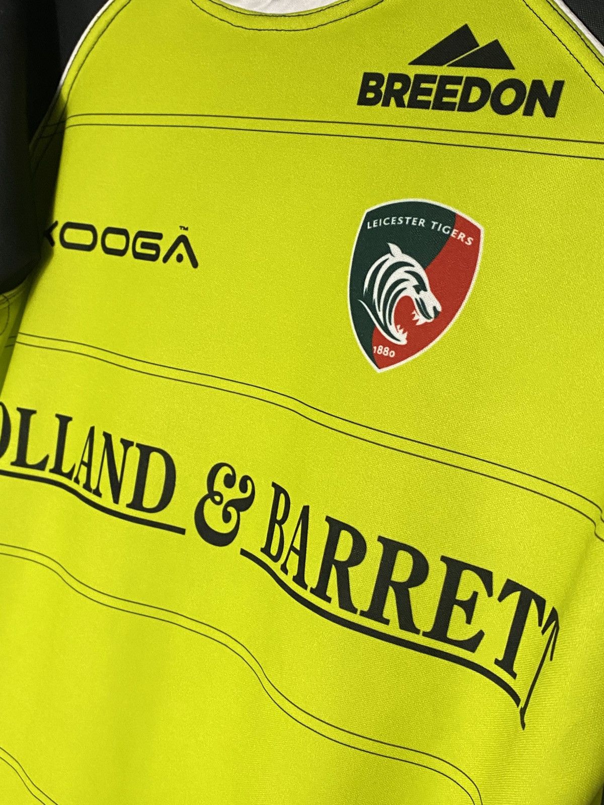 Other 2016/17 Leicester Tigers Kooga Rugby Jersey #7 Match Worn Size US XXL / EU 58 / 5 - 4 Thumbnail