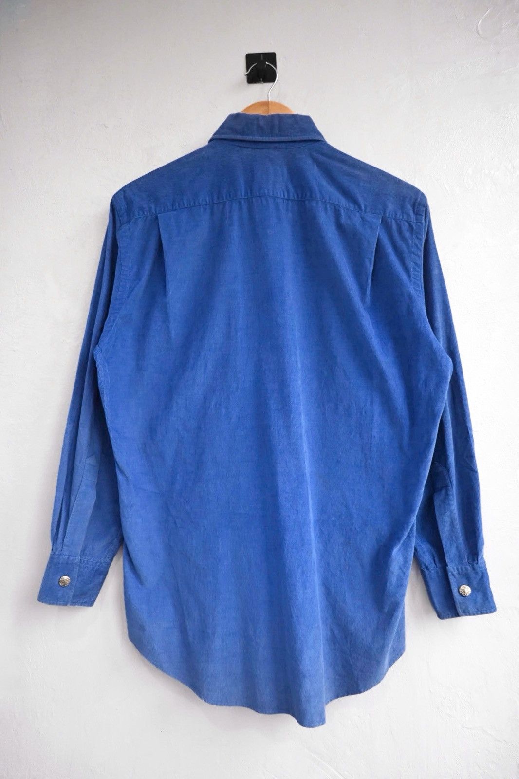 Hermes Hermes Blue Corduroy Shirt Size US M / EU 48-50 / 2 - 3 Thumbnail