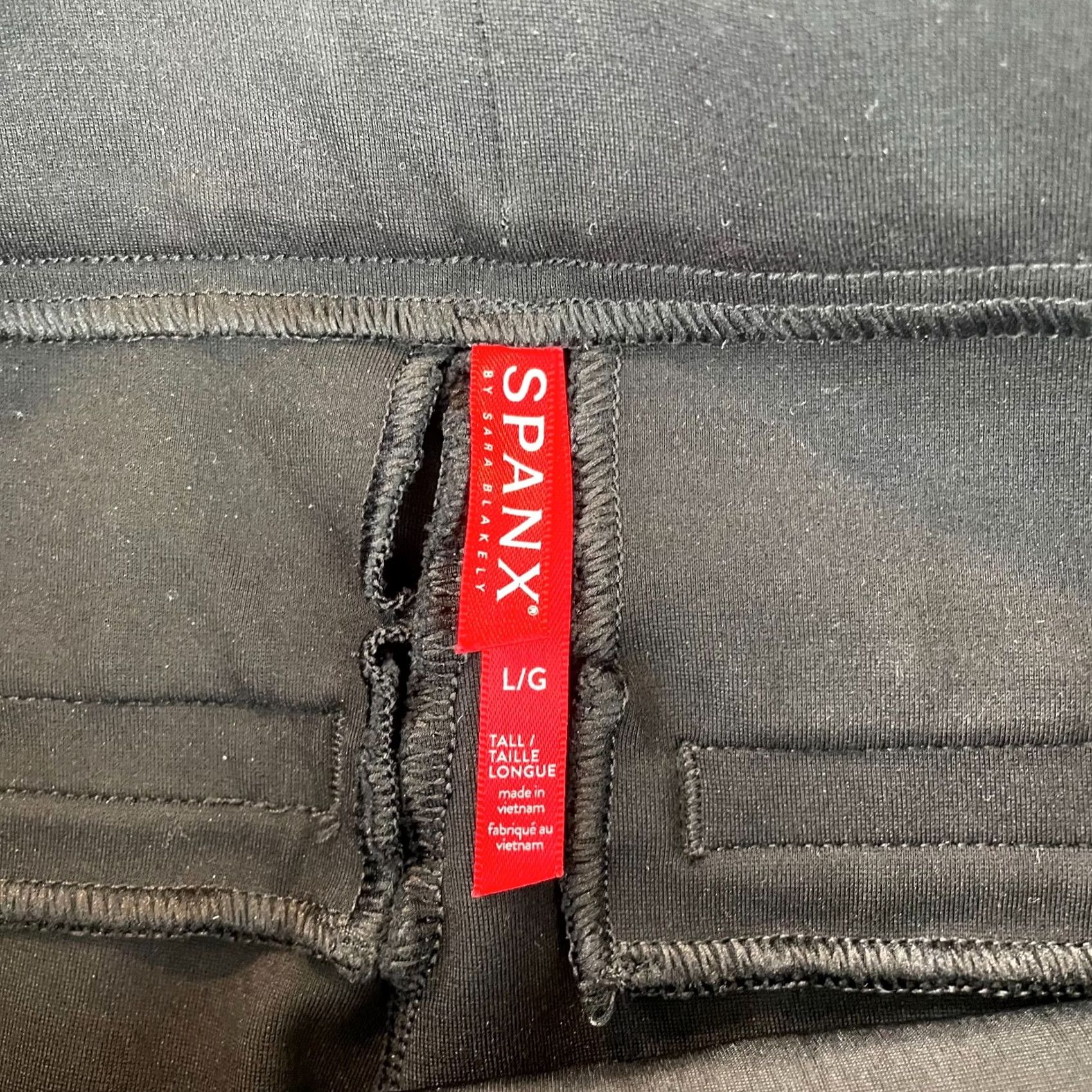 Spanx Spanx The Perfect Pant Women Large Black Straight Ankle Pull On Size 30" / US 8 / IT 44 - 2 Thumbnail