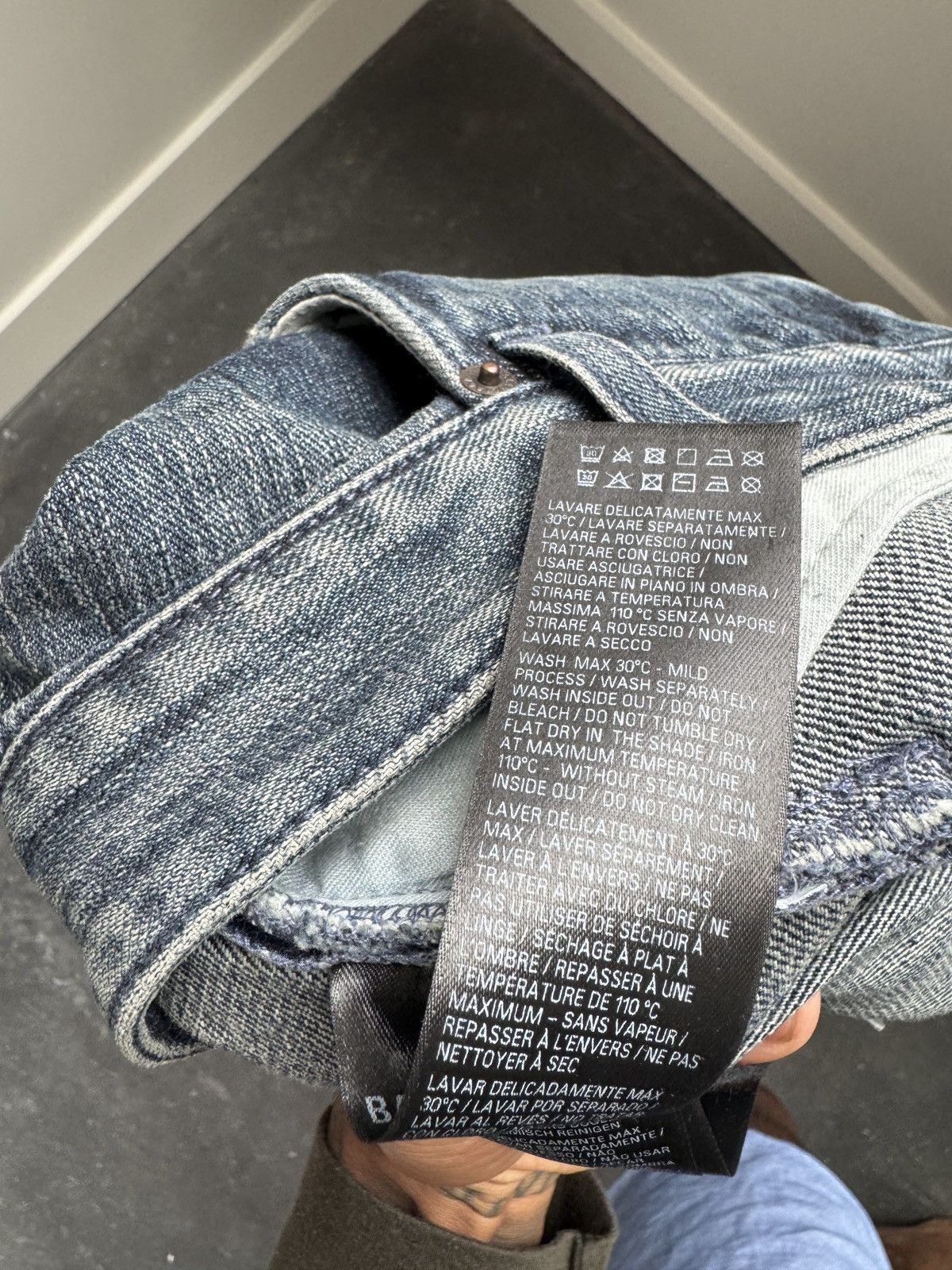 Balenciaga Balenciaga Double Leg Denim Size US 34 / EU 50 - 6 Thumbnail