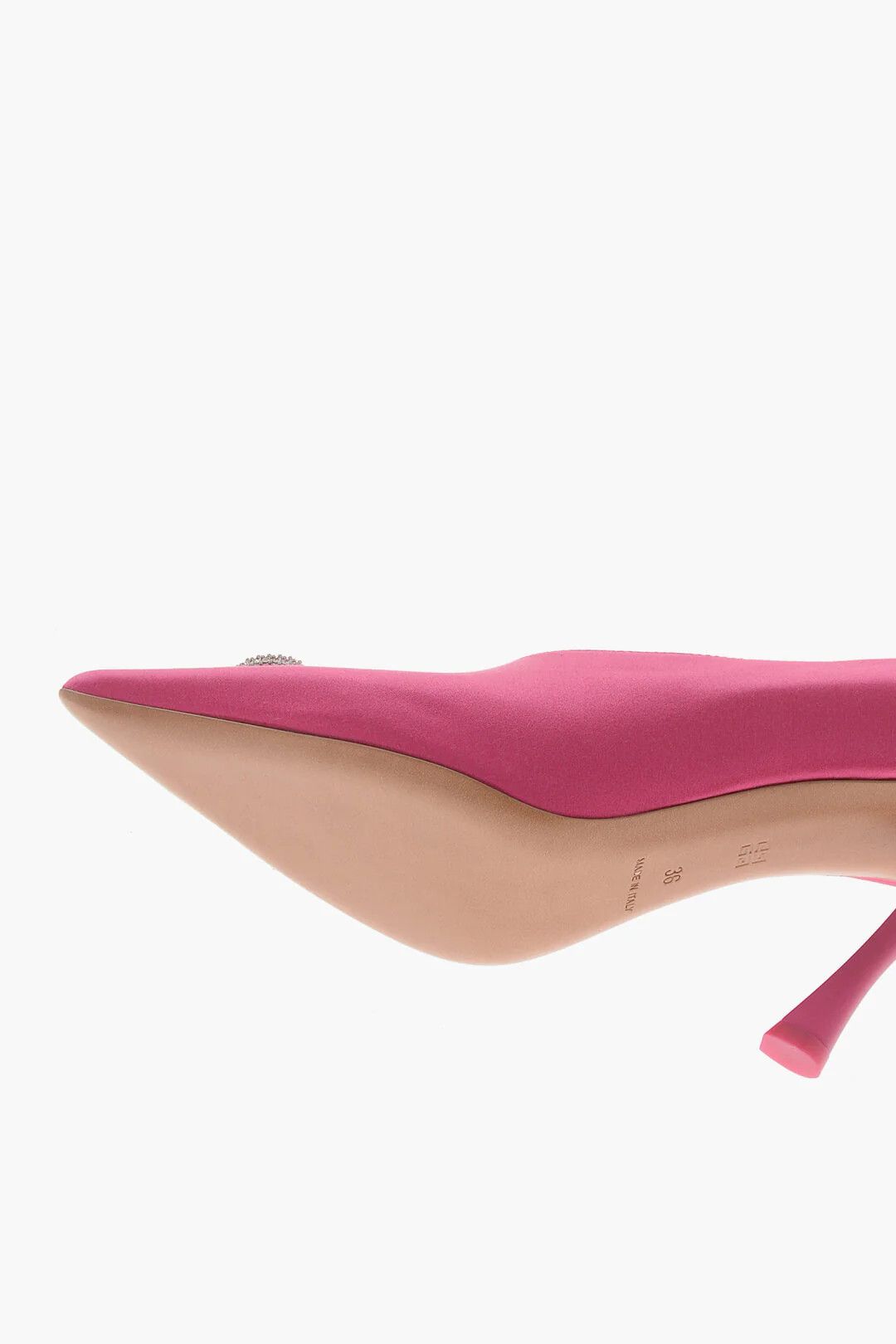 Givenchy og1mm0326 Heel Satin Pumps in Pink Size US 7 / IT 37 - 5 Thumbnail