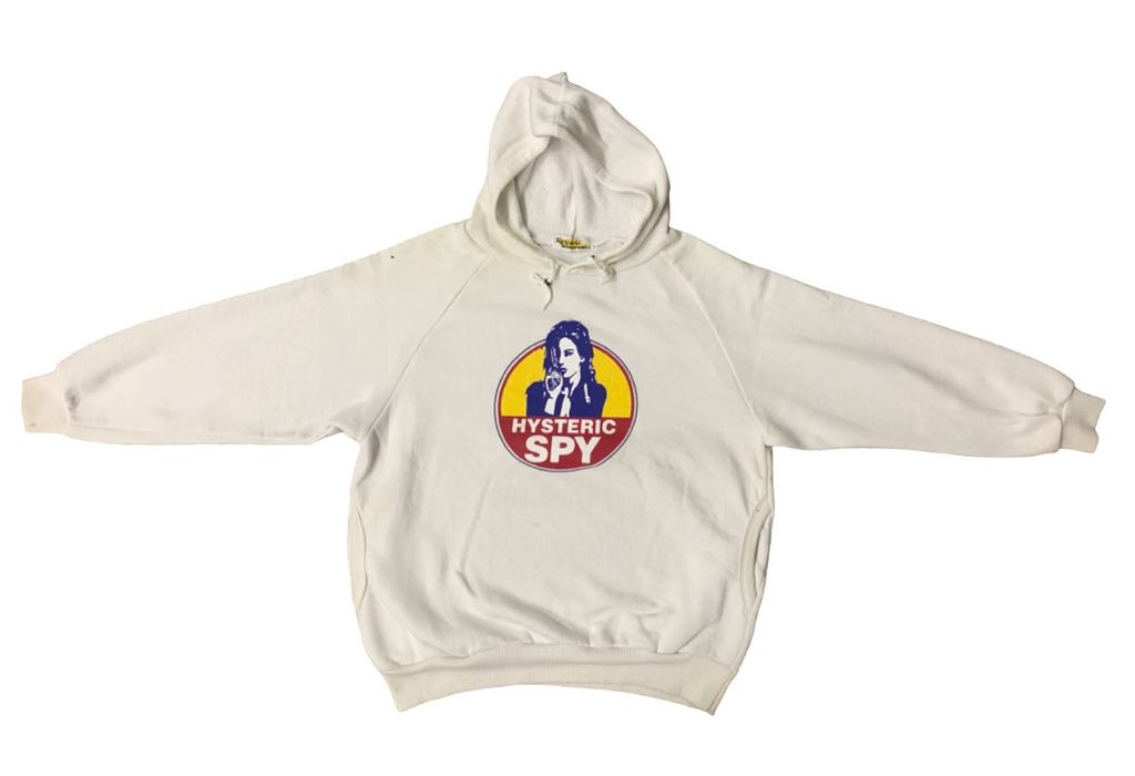 Vintage 90s HYSTERIC GLAMOUR SPY HOODIE RARE | Grailed