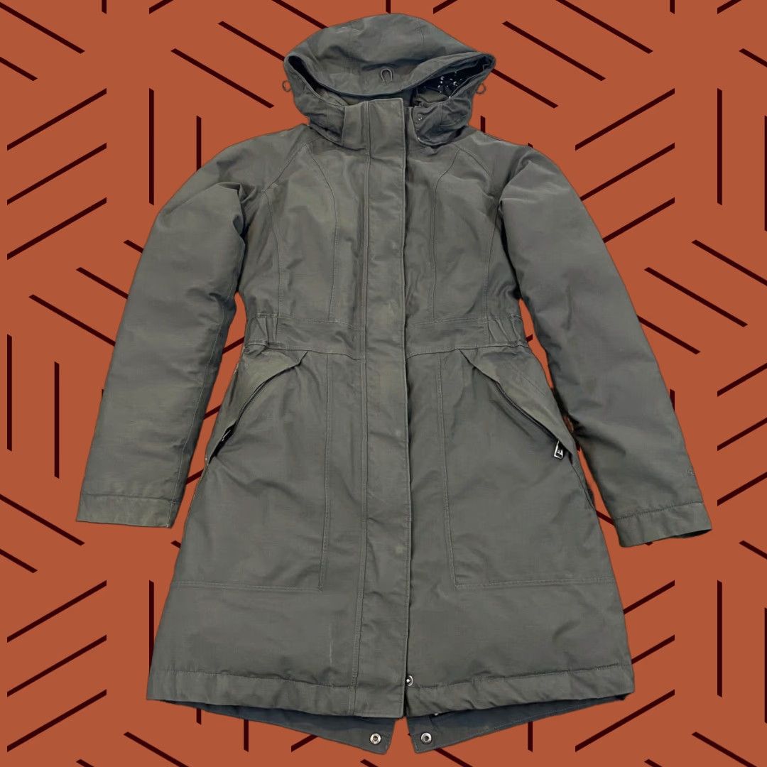 The North Face THE NORTH FACE Jacket Women XS Gray Goose Down Puffer Parka Faux Fur Hooded Coat Size XS / US 0-2 / IT 36-38 - 1 Thumbnail
