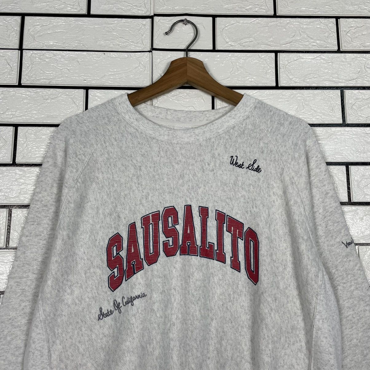 Japanese Brand Sausalito Crewneck Sweatshirt Size M / US 6-8 / IT 42-44 - 2 Thumbnail