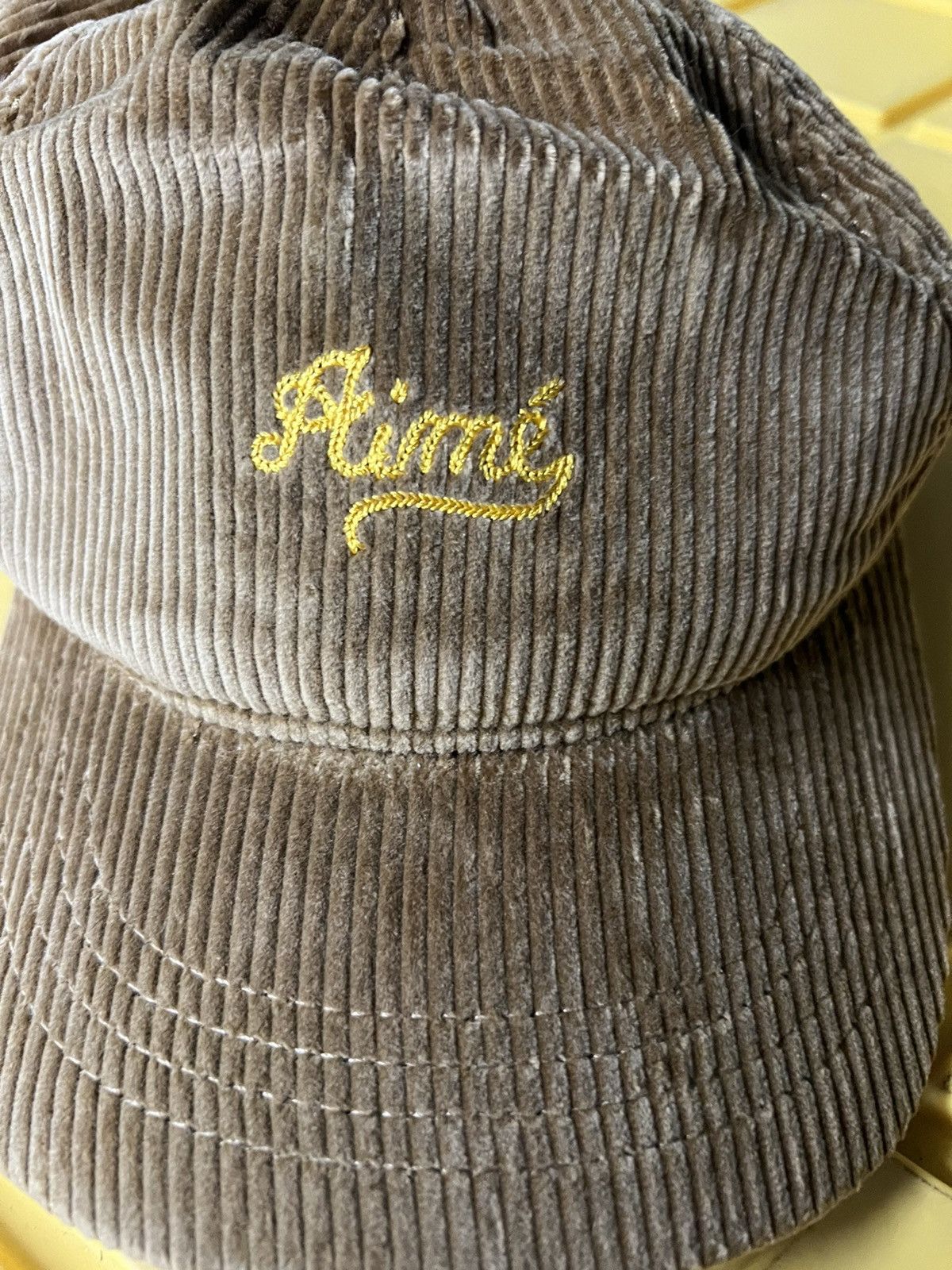 Aime Leon Dore Aime Leon Dore ALD Corduroy Chainstitch Hat Cap in “Fawn” Size ONE SIZE - 2 Thumbnail