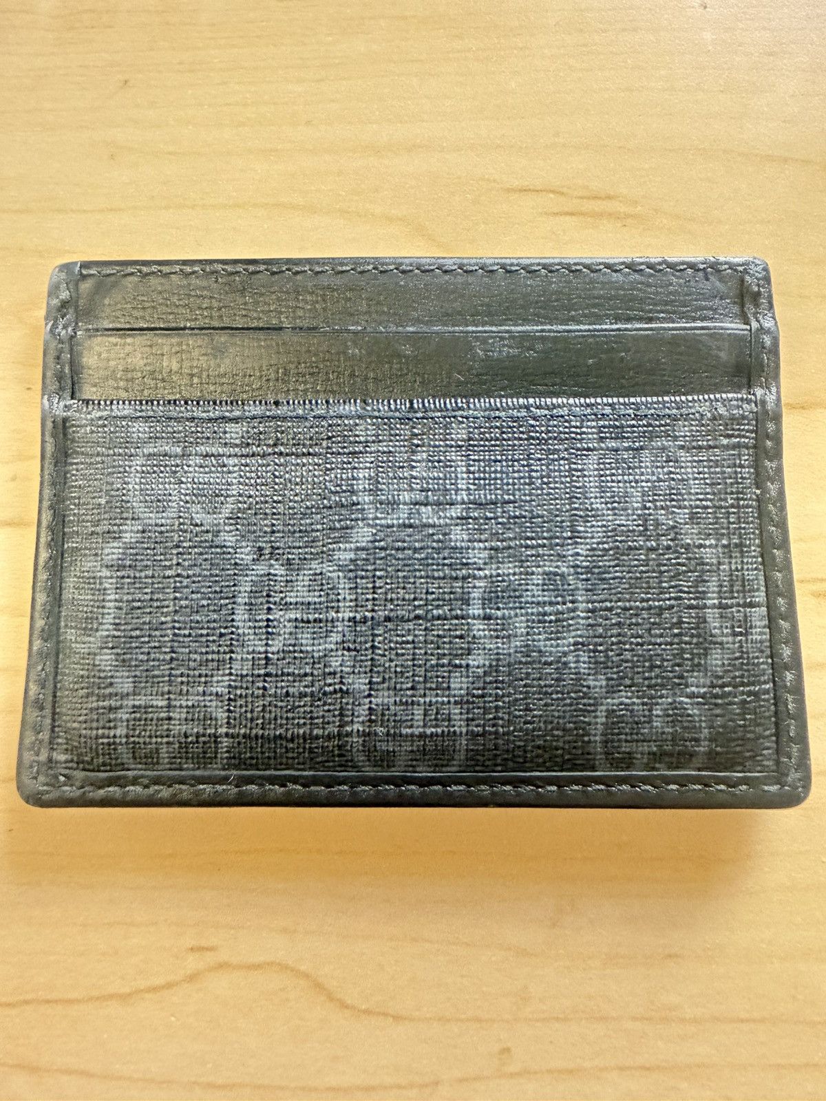 Gucci Gucci Black GG Canvas Card Holder / Wallet Size ONE SIZE - 2 Thumbnail