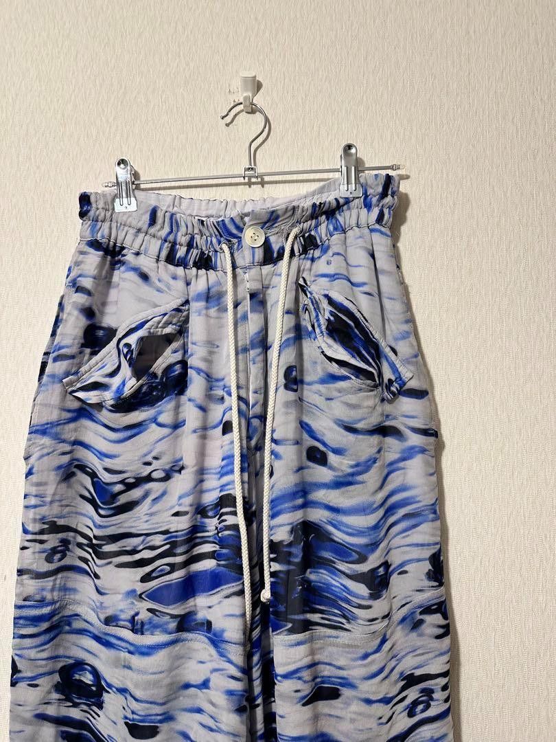 Yohji Yamamoto Yohji Yamamoto Tie dye Ballon Pant Size US 35 - 2 Thumbnail