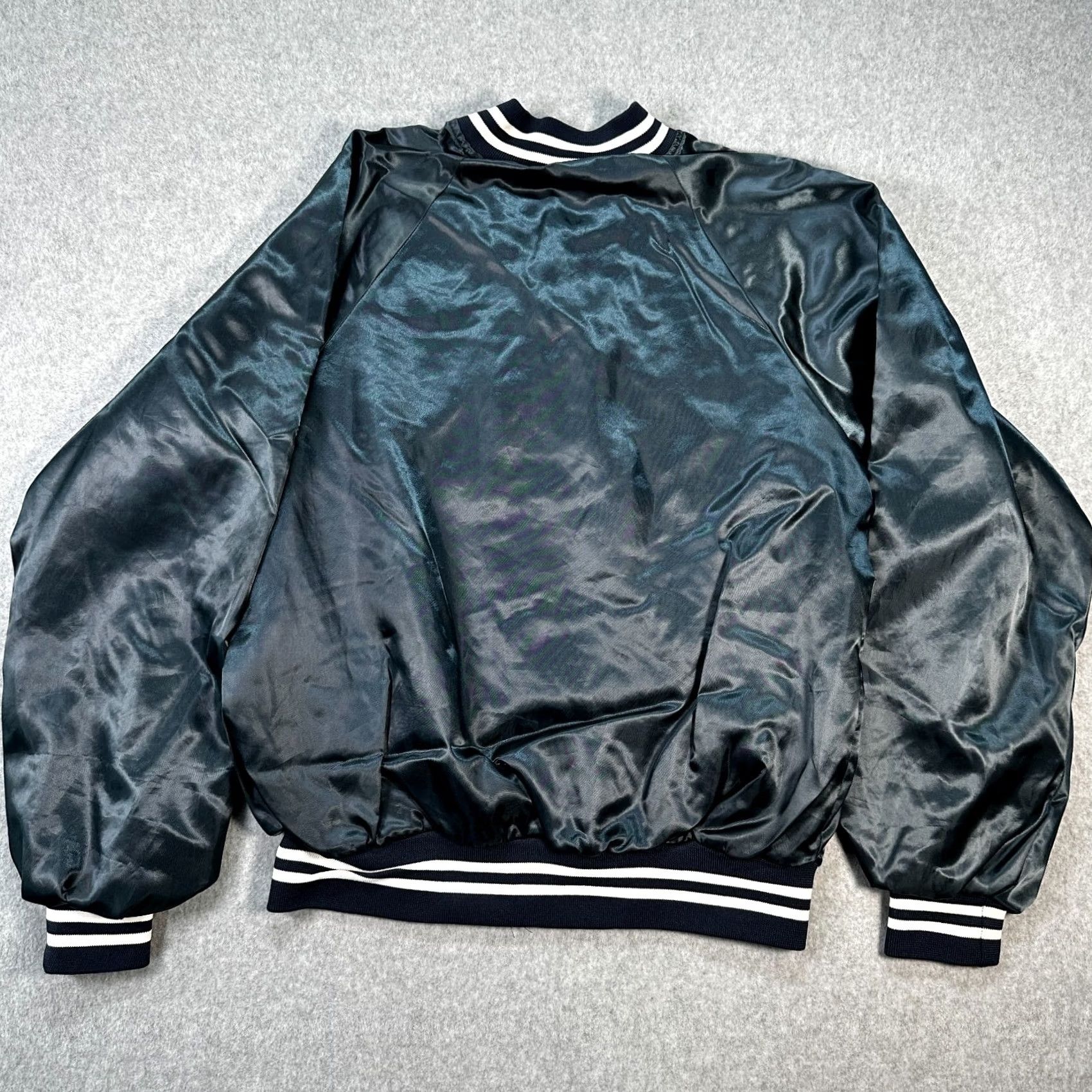 Vintage Hartwell Bomber Jacket Blue Men's M Pockets Snap Mid-Length Winter Casual Vintage No Jail Facility Saugus New Mike New Jail Facility Saugus Size US M / EU 48-50 / 2 - 2 Thumbnail