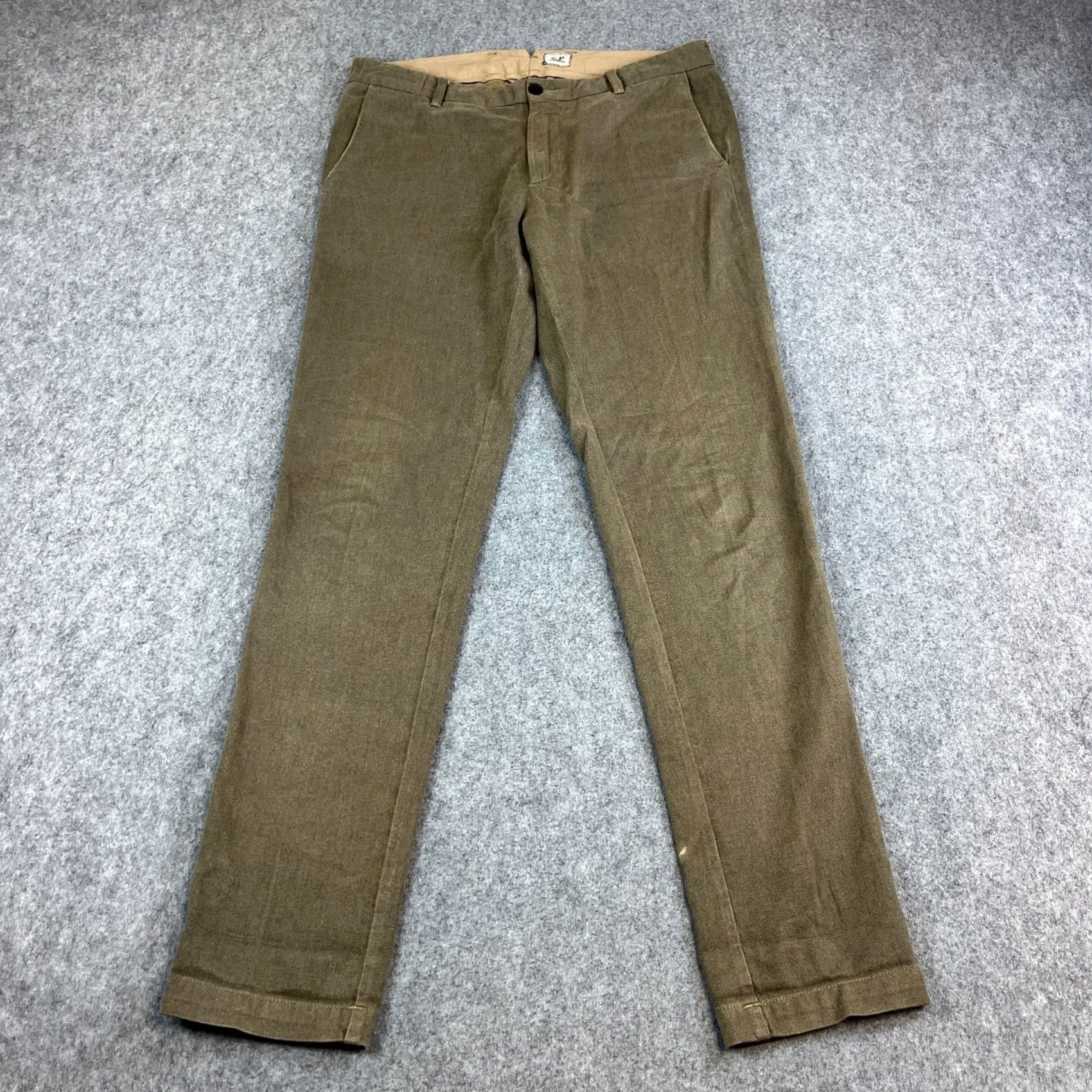 Vintage Vintage C.P. Company Mens Trousers Pants Slim 34 34 Green Massimo Osti 90s RARE Size US 34 / EU 50 - 2 Thumbnail