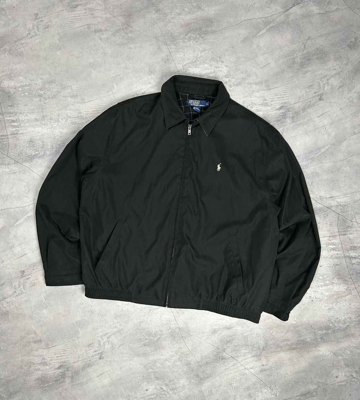 Vintage 90S Polo Ralph Lauren PRL Black Old Money Jacket