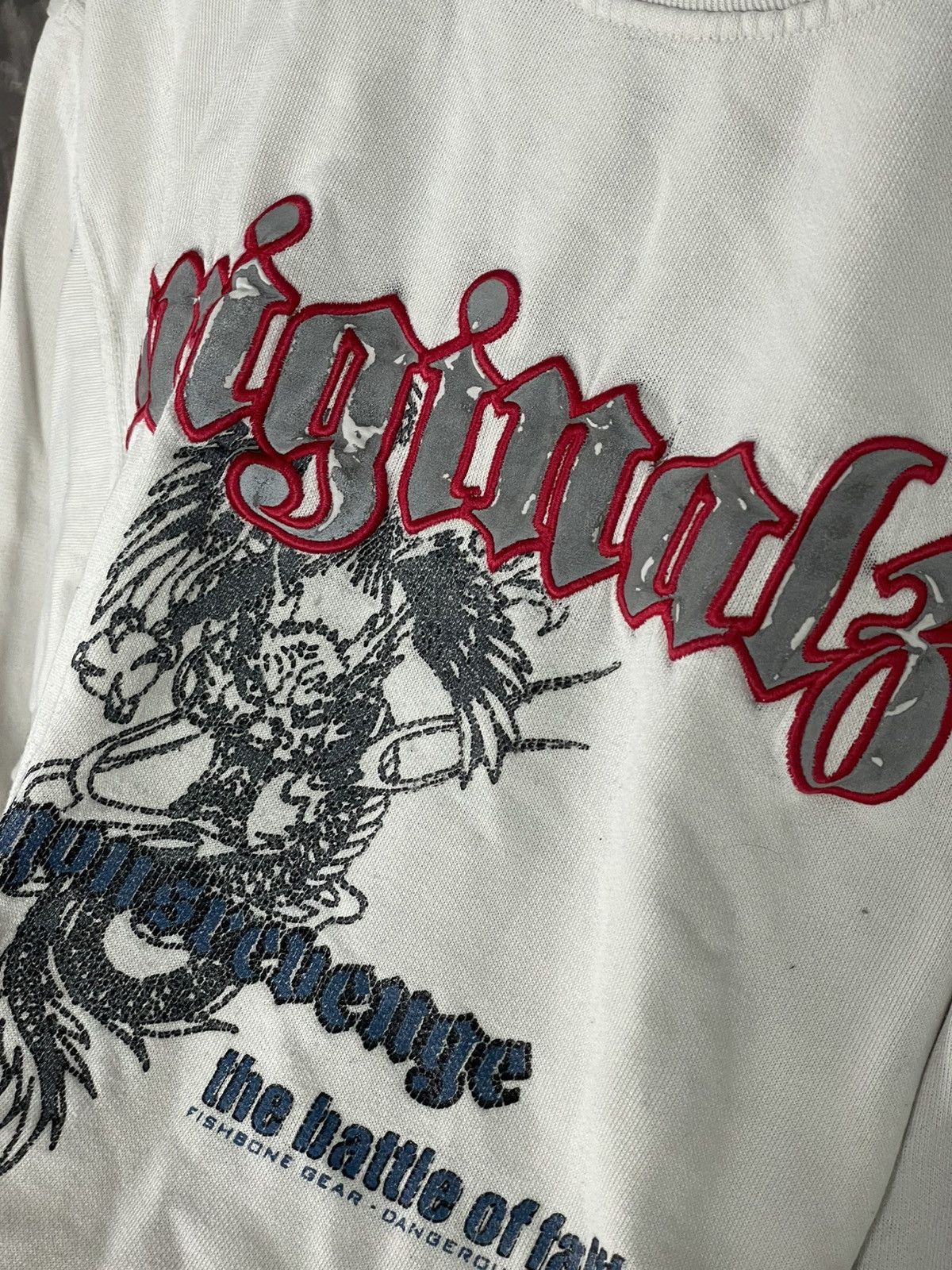 Vintage Vintage Fishbone y2k Tribal Rap Retro Vibe Sweatshirt Size US M / EU 48-50 / 2 - 8 Thumbnail