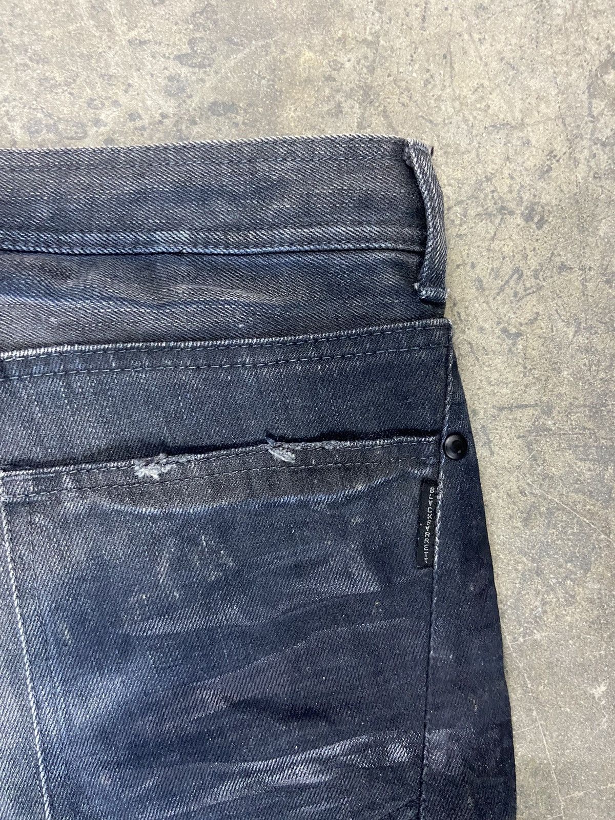 Black Barrett 🔥 Black Barret by Neil Barrett jeans acid wash Size US 30 / EU 46 - 8 Thumbnail