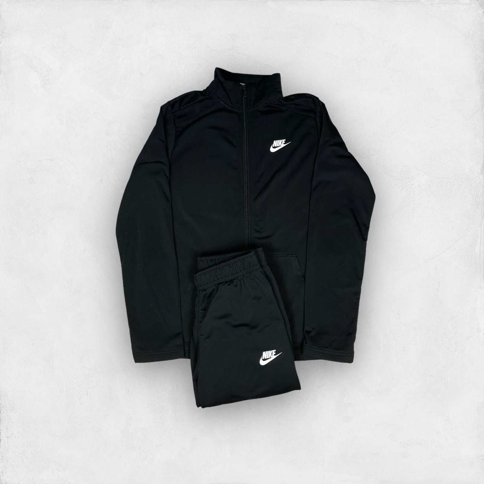 Nike Nike Sportswear Black Full Zip Tracksuit Set Size US S / EU 44-46 / 1 - 1 Thumbnail