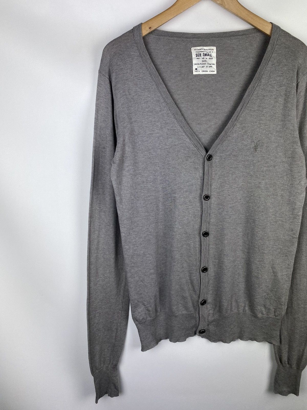 Allsaints Allsaints men’s Core LS Cardigan Sweater size S Size US S / EU 44-46 / 1 - 2 Thumbnail