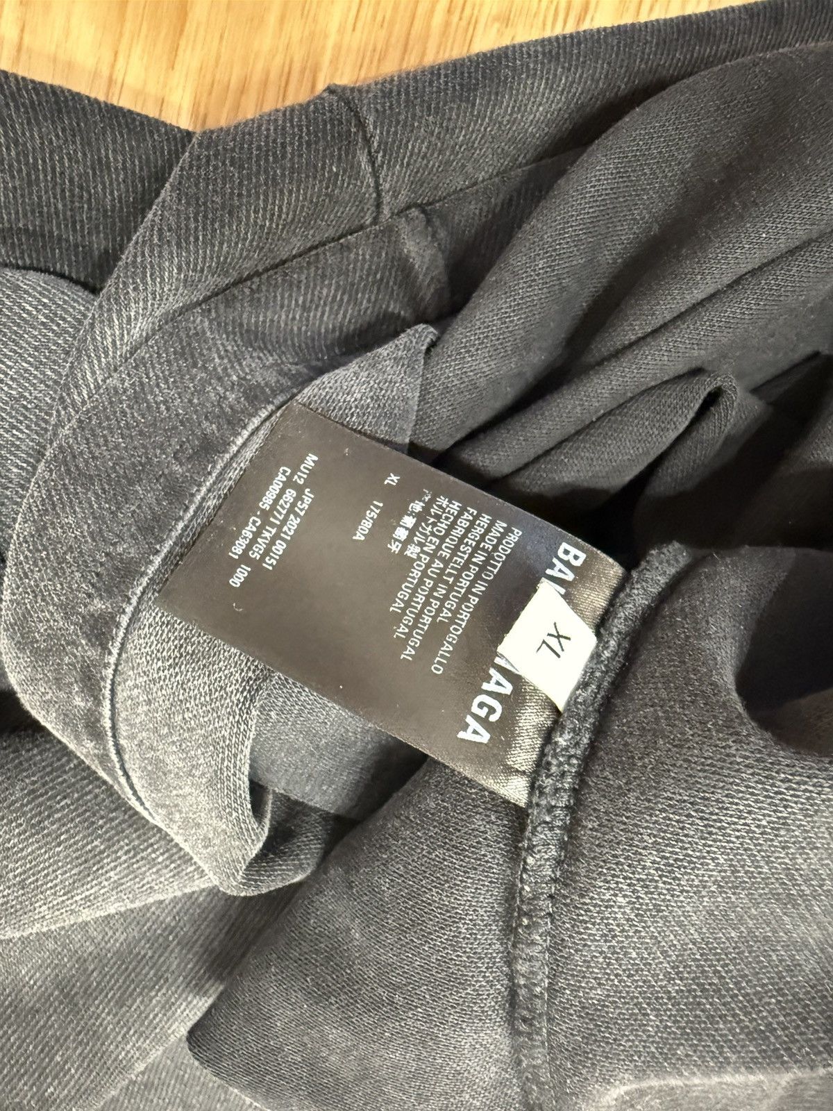 Balenciaga Balenciaga grey t-shirt Size US XL / EU 56 / 4 - 4 Thumbnail