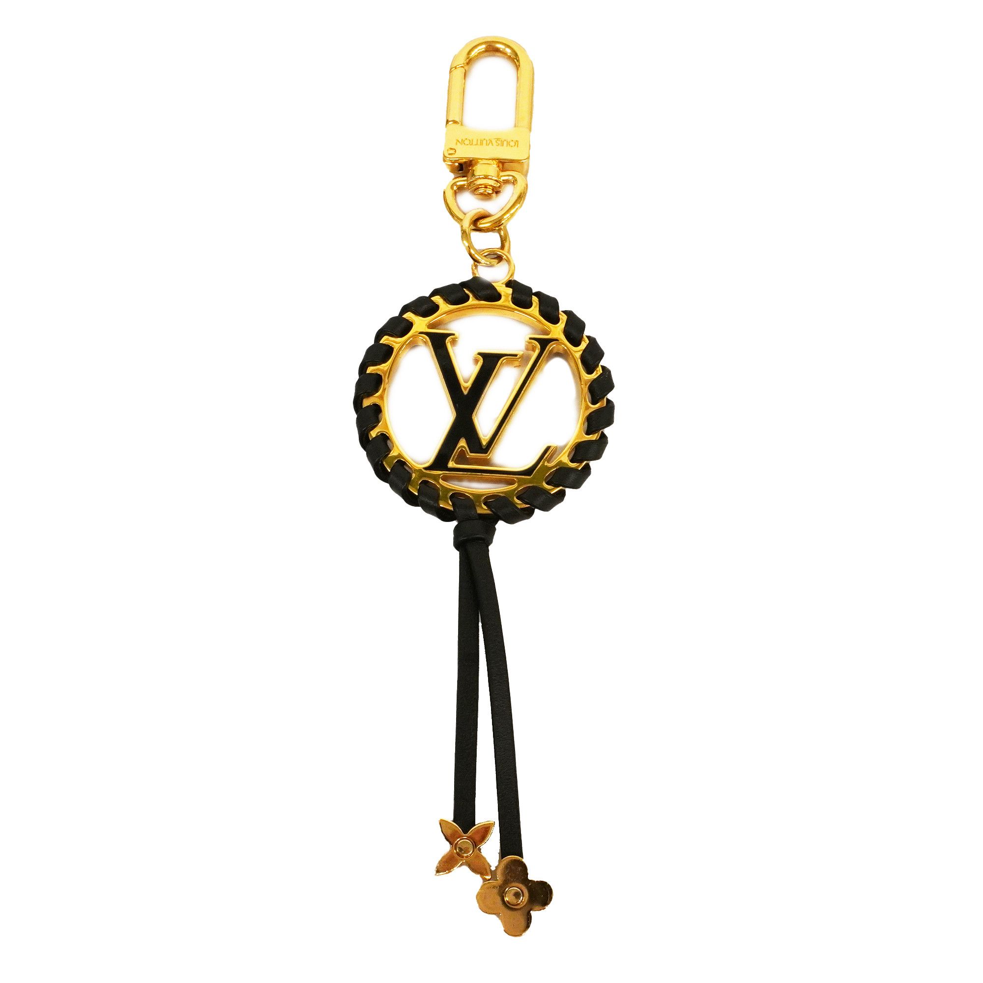 Auth LOUIS VUITTON Portocre Neo LV Club Key Ring Keychain bag