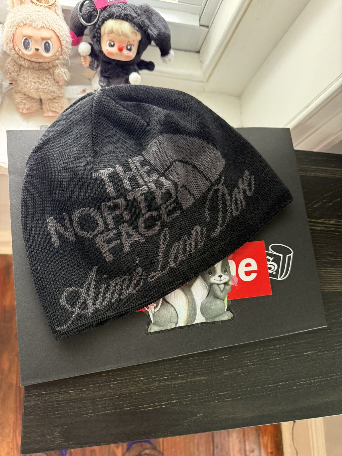 north face aime leon dore beanie ブラック Aime Leon Dore × The North Face ALD The North Face Jacquard Beanie