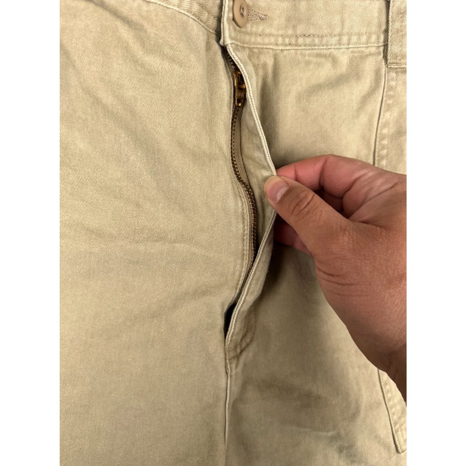 Vintage Cabelas Shorts Men 44 Beige Bush Pockets 100% Cotton Twill Adjustable Hike 44x4 Size US 44 / EU 60 - 4 Thumbnail