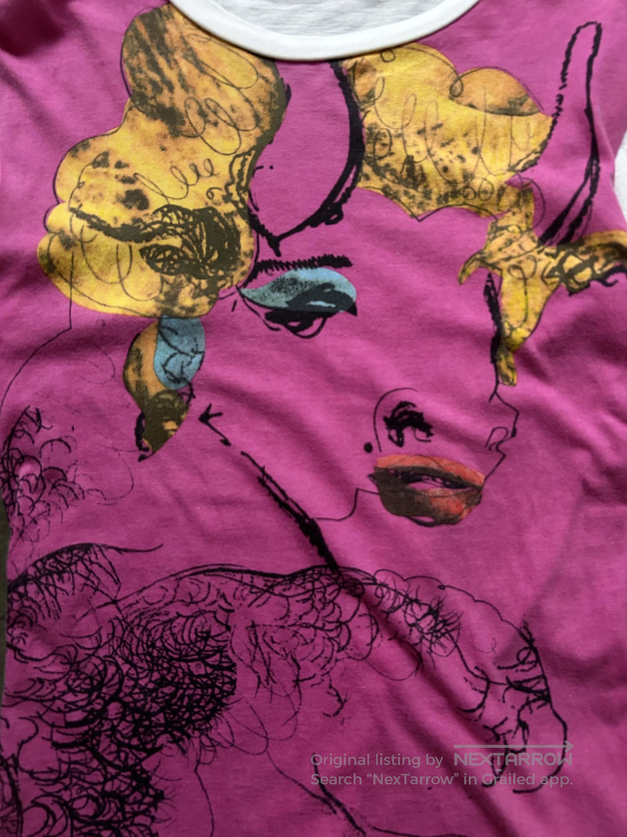 John Galliano john galliano marilyn monroe graphic tee. Size M / US 6-8 / IT 42-44 - 3 Thumbnail