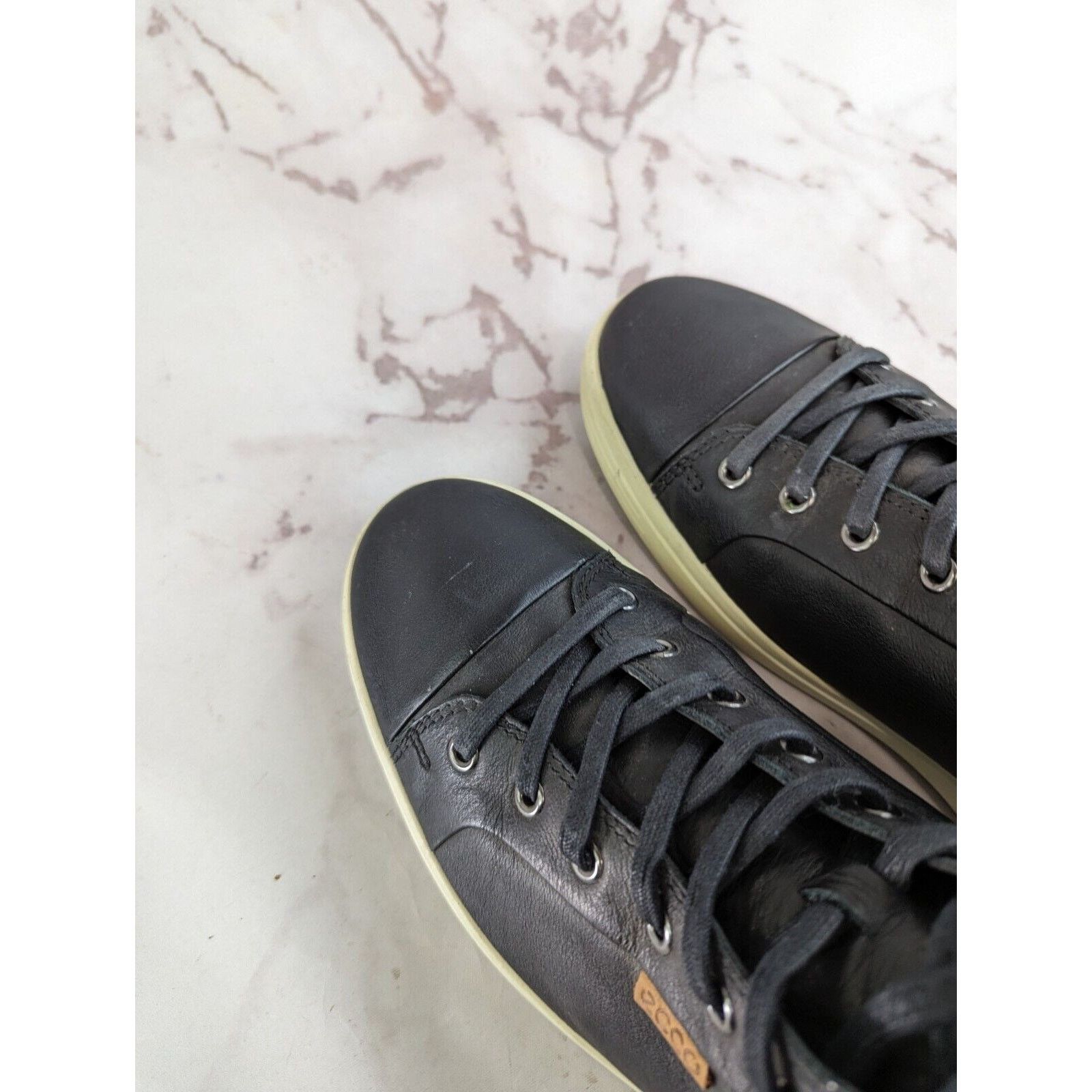 Ecco Ecco Boots Womens 11 43 Black Bootie Sneaker Leather Chukka Size US 11 / IT 41 - 8 Thumbnail