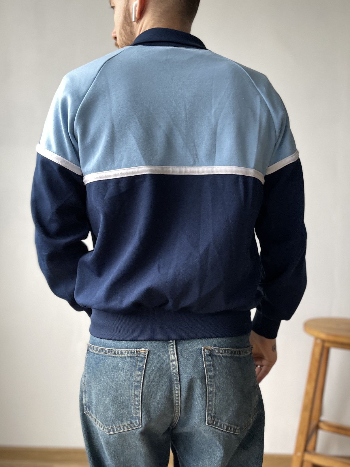 Adidas Adidas 70s/80s Tracksuit Jacket Size M Made In Korea Size US M / EU 48-50 / 2 - 2 Thumbnail