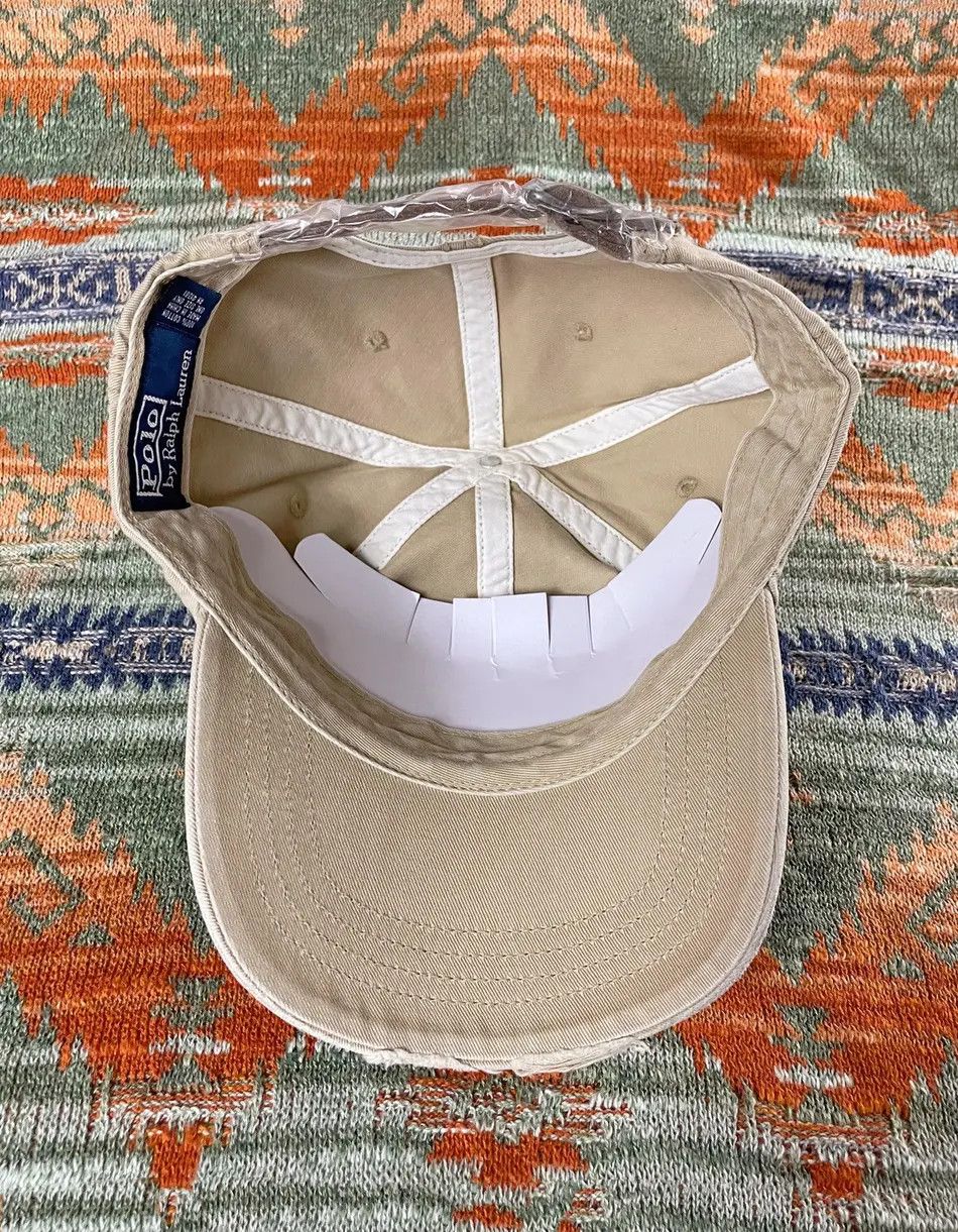 Polo Ralph Lauren Polo Ralph Lauren Rare Leather baseball hat baseball cap Size ONE SIZE - 5 Thumbnail