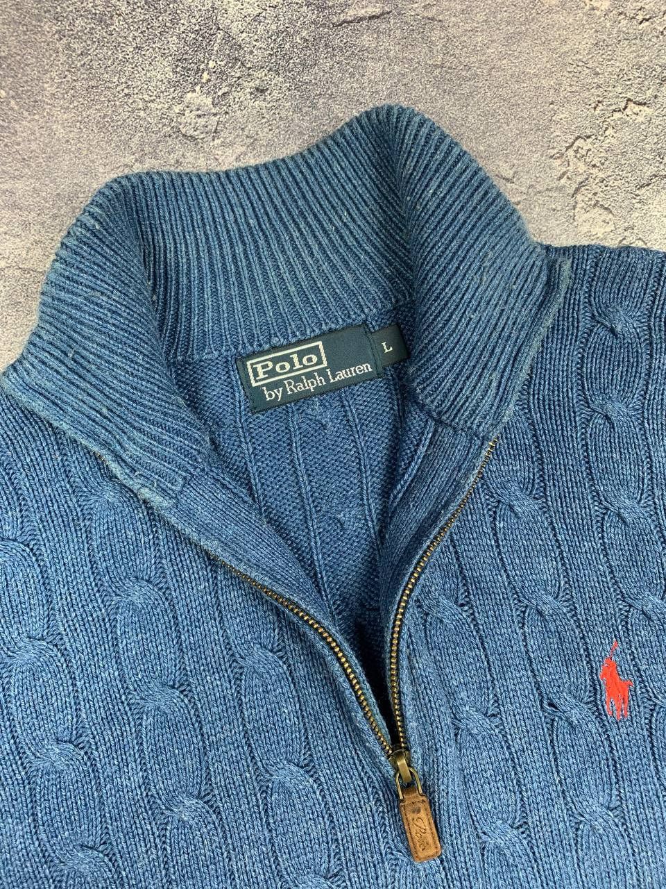 Polo Ralph Lauren Polo Ralph Lauren Vintage Men's 1/3 Zip Sweater 100% Silk Size US L / EU 52-54 / 3 - 10 Thumbnail