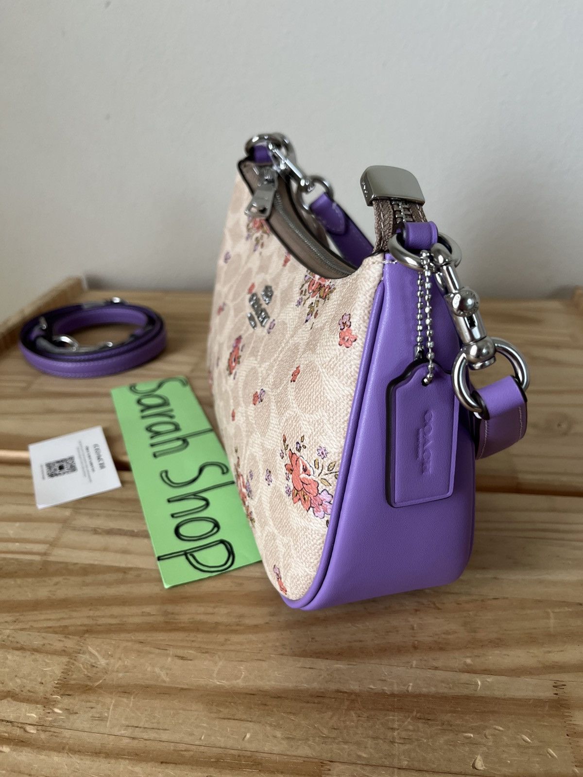 Coach Coach Teri Shoulder Bag In Signature Floral Printed Size ONE SIZE - 5 Thumbnail