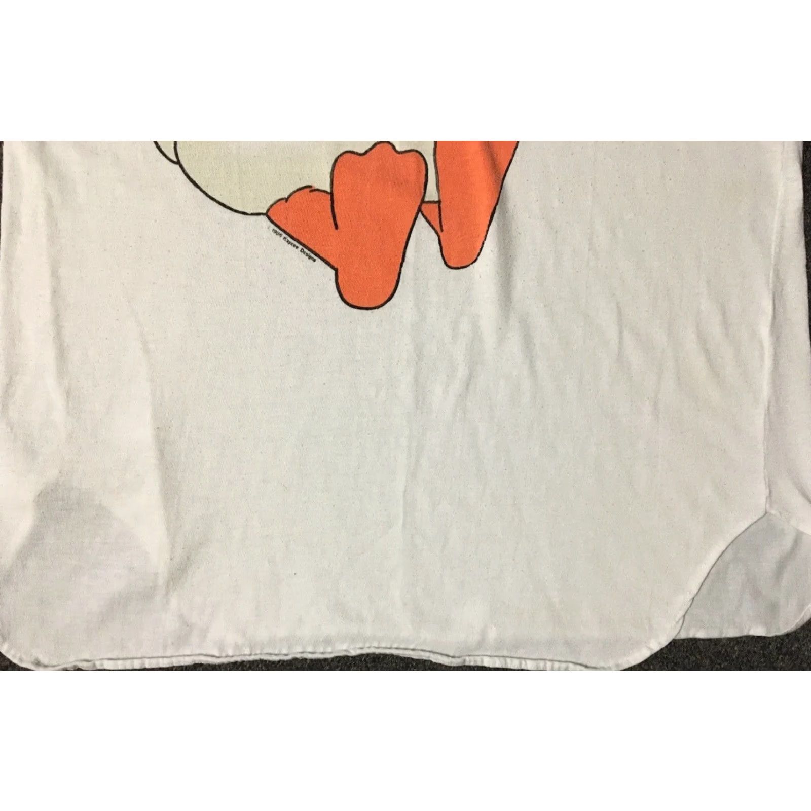 Etro VINTAGE Hands Off My Duck T-Shirt Unisex Adults One Size White 80s 90s Cartoon Joke Funny USA Mickey Mouse Looney Tunes Kaycee Designs Size US M / EU 48-50 / 2 - 4 Thumbnail