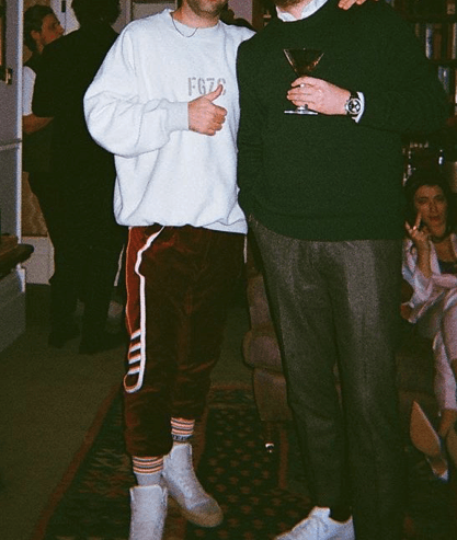 Casablanca Casablance Burgundy Velour Joggers, Size M Size US 33 - 4 Thumbnail
