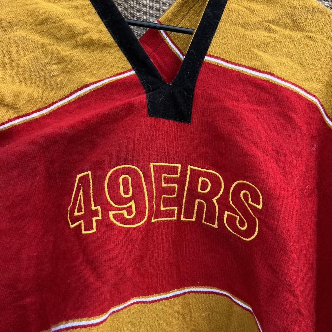 NFL × New Era NFL Poncho San Francisco 49ers Cotton One Size Fits M-XL Size US XL / EU 56 / 4 - 4 Thumbnail