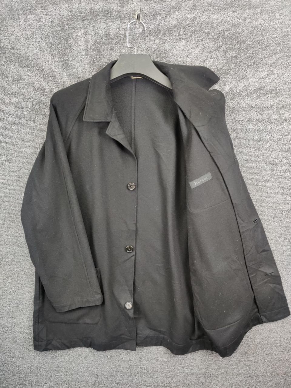 Y's for Men Y's For Men Yohji Yamamoto Wool French Work Jacket Size US L / EU 52-54 / 3 - 5 Thumbnail