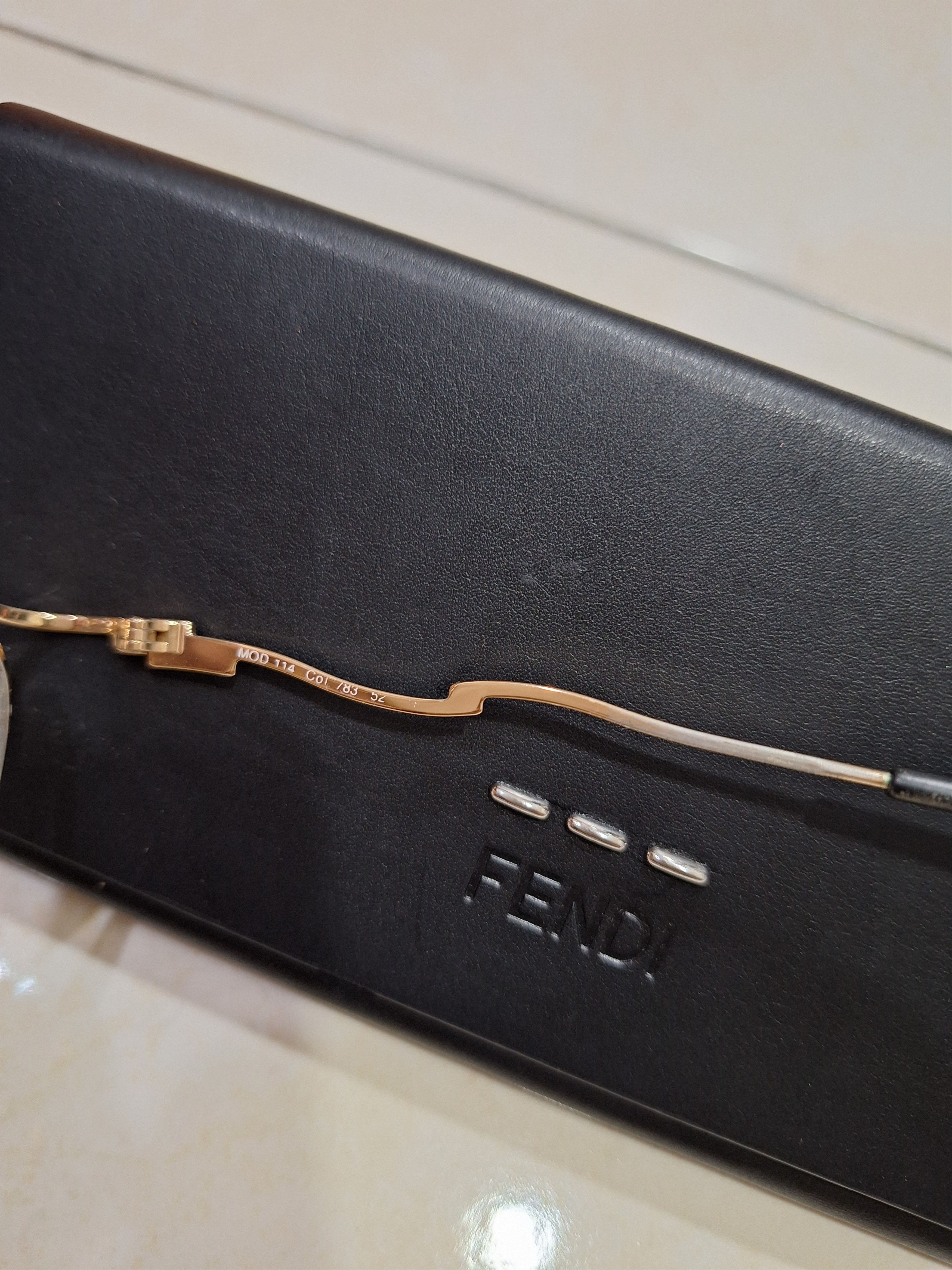 Cazal VINTAGE CAZAL RIMLESS MOD 114 COL 783 52 Size ONE SIZE - 11 Thumbnail