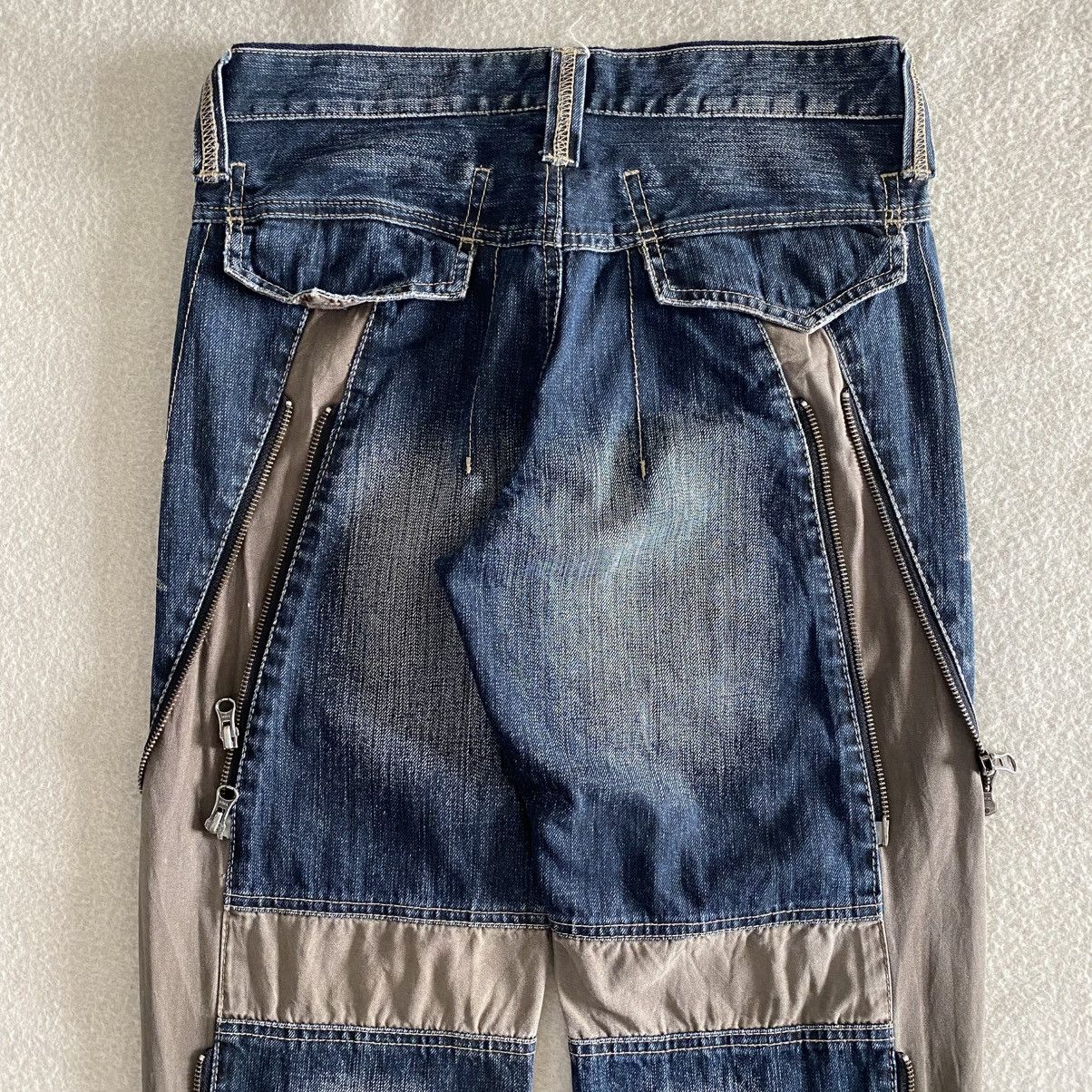 Japanese Brand × PPFM Vintage Ppfm Distressed Denim w28 Size US 28 / EU 44 - 6 Thumbnail