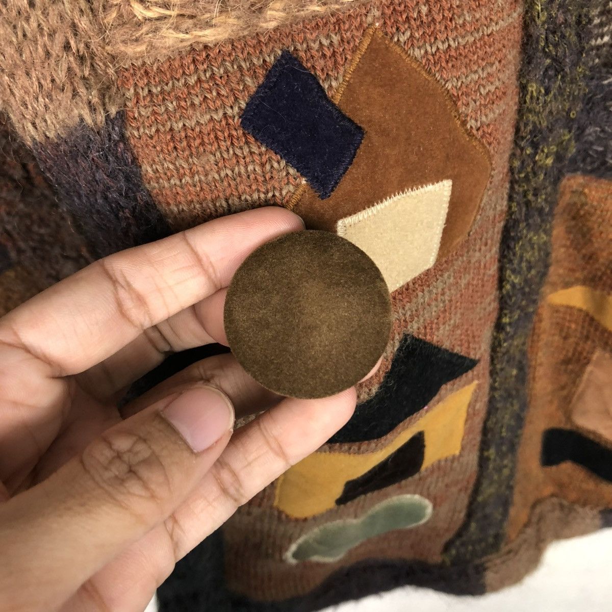 Japanese Brand × Vintage 🔥VINTAGE PATCHWORK DESIGN UNBRAND JACKET ISSEY MIYAKE Size US L / EU 52-54 / 3 - 18 Thumbnail